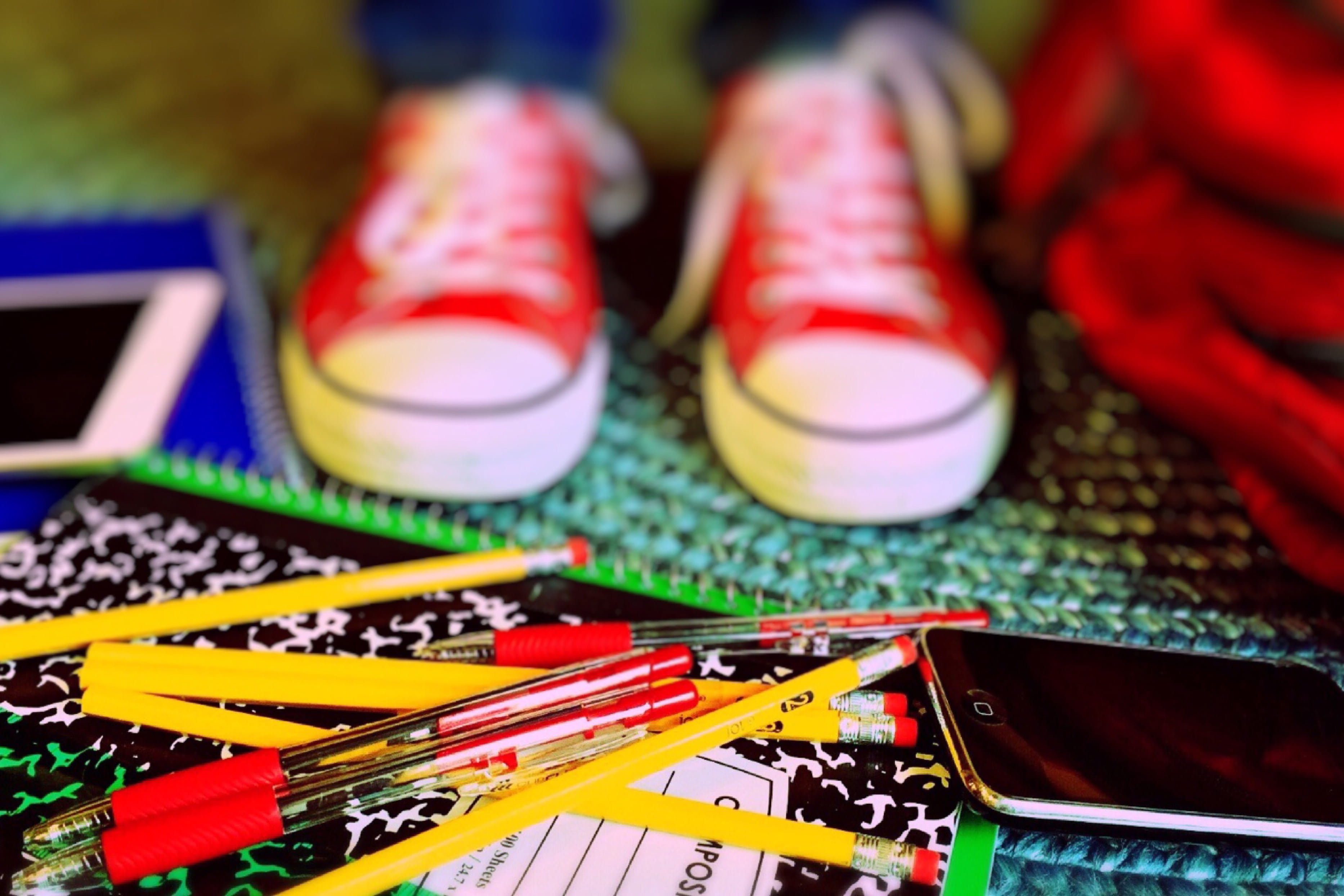 low section, selective focus, various, technology, multi Colored, children, s, adult, variation, shoe, school, craft, choice, one person, leisure activity, HD Wallpaper