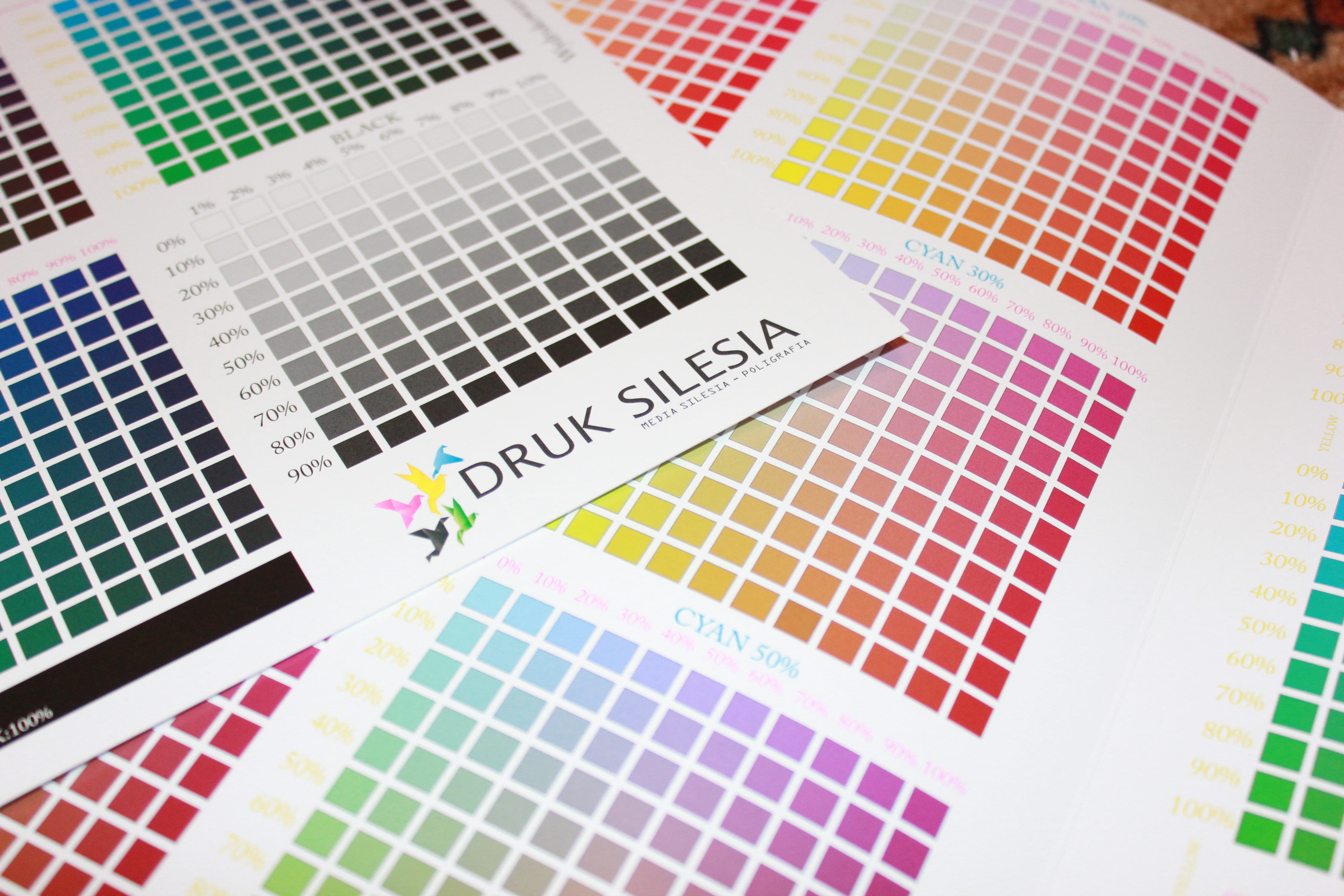 druk, colors, backgrounds, high angle view, multi colored, text, adhesive note, table, samples, chart, note, paper, planning, silesia, 5K, color swatch, HD Wallpaper