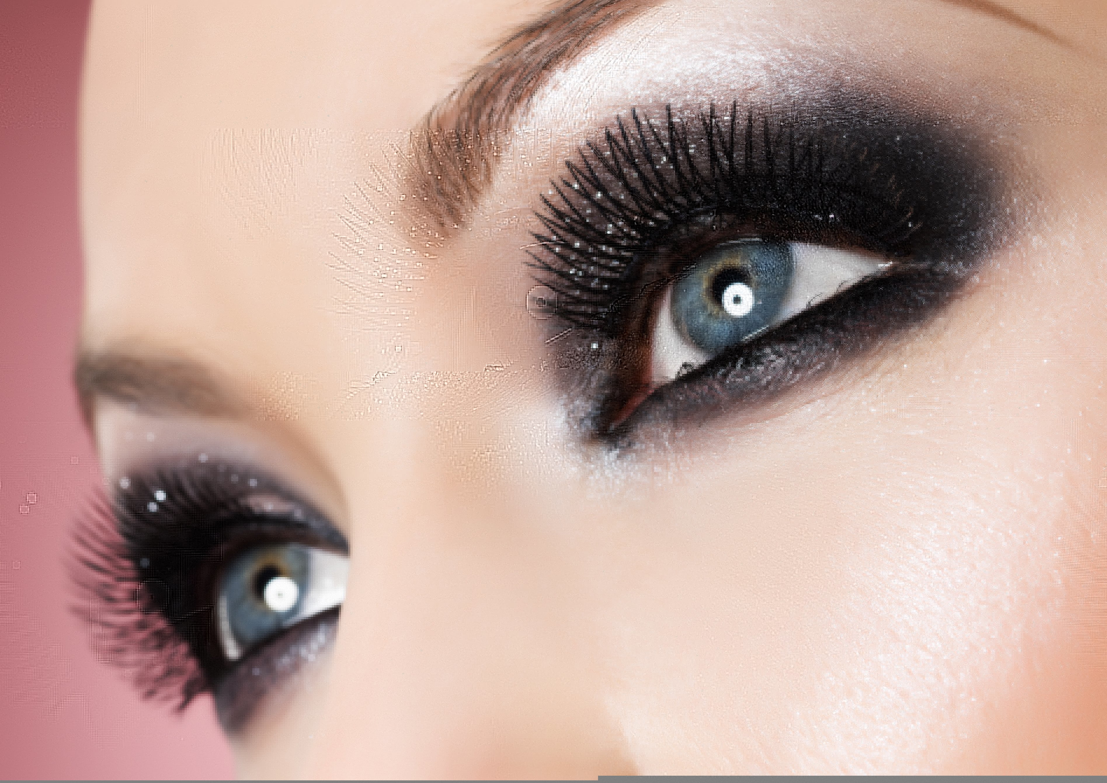 eyeshadow, human body part, macro, beauty Product, look, eye Make-Up, mascara, beauty, human Eye, looking, eyelashes, young Women, eyeliner, body part, HD Wallpaper