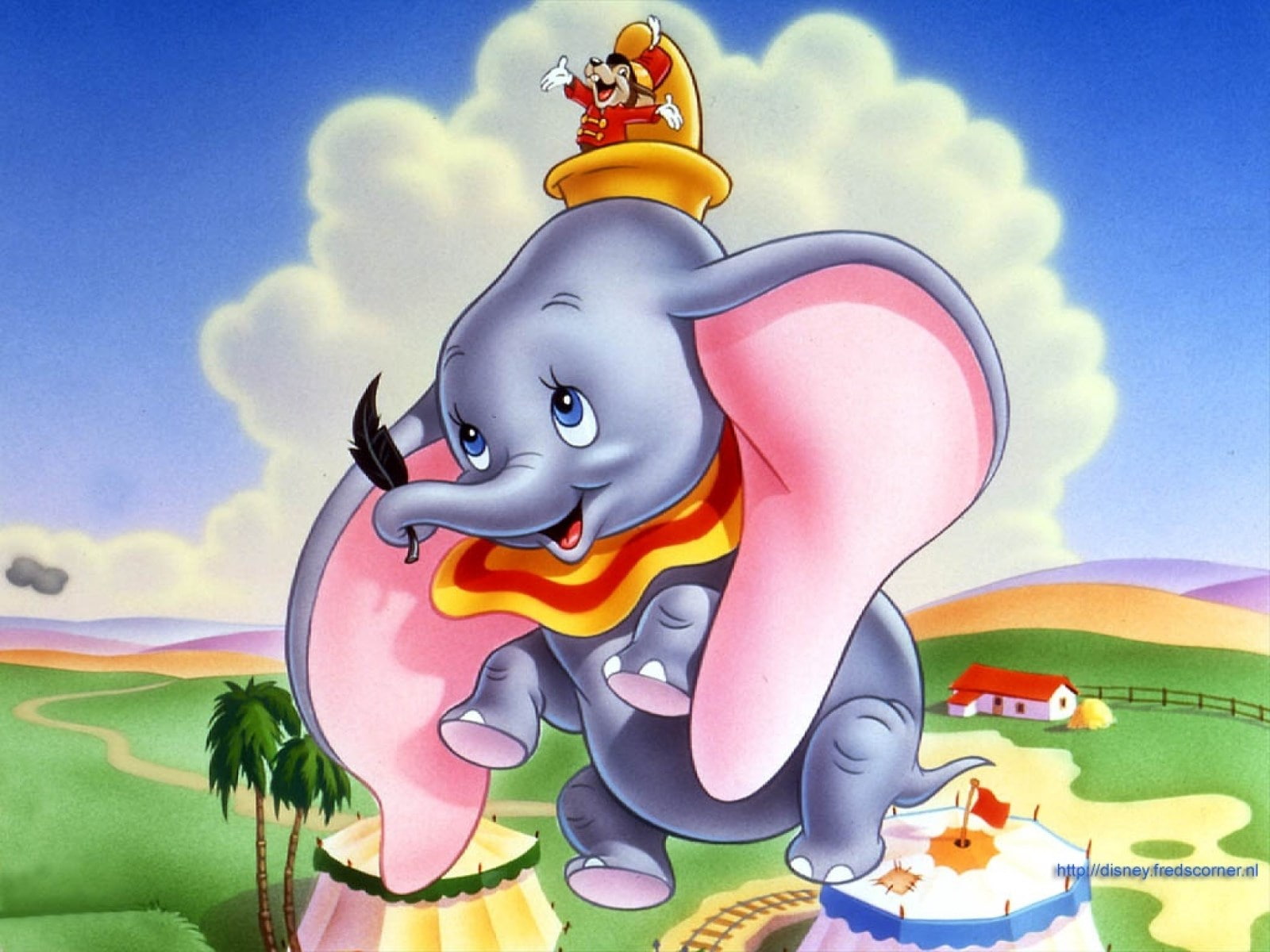 720P, dumbo, HD Wallpaper