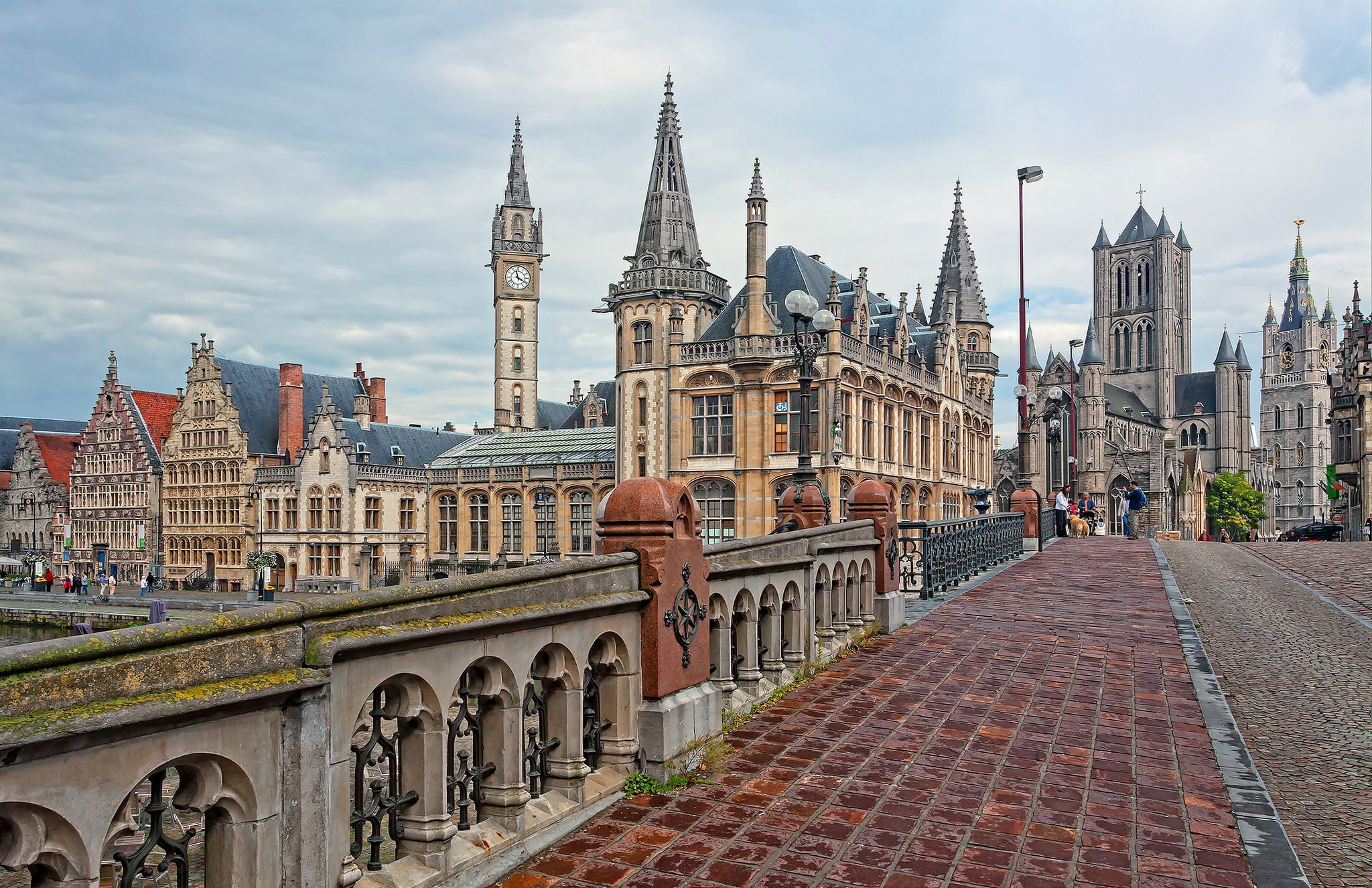 Ghent, Belgium, 1080P, HD Wallpaper