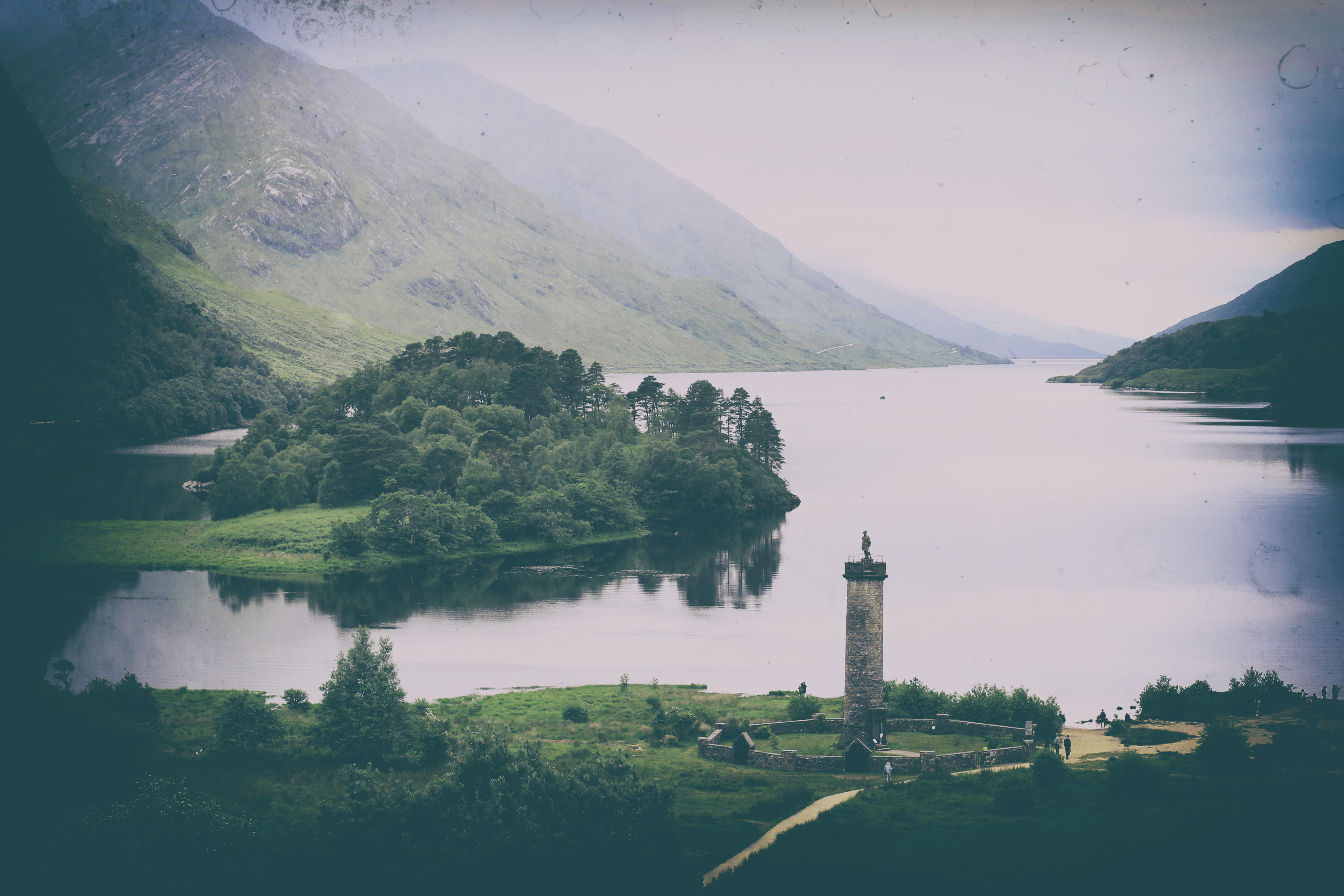 building exterior, lake, built structure, water, vereinigtes königreich, environment, reflection, 5K, tree, building, ireland, no people, day, outdoors, HD Wallpaper