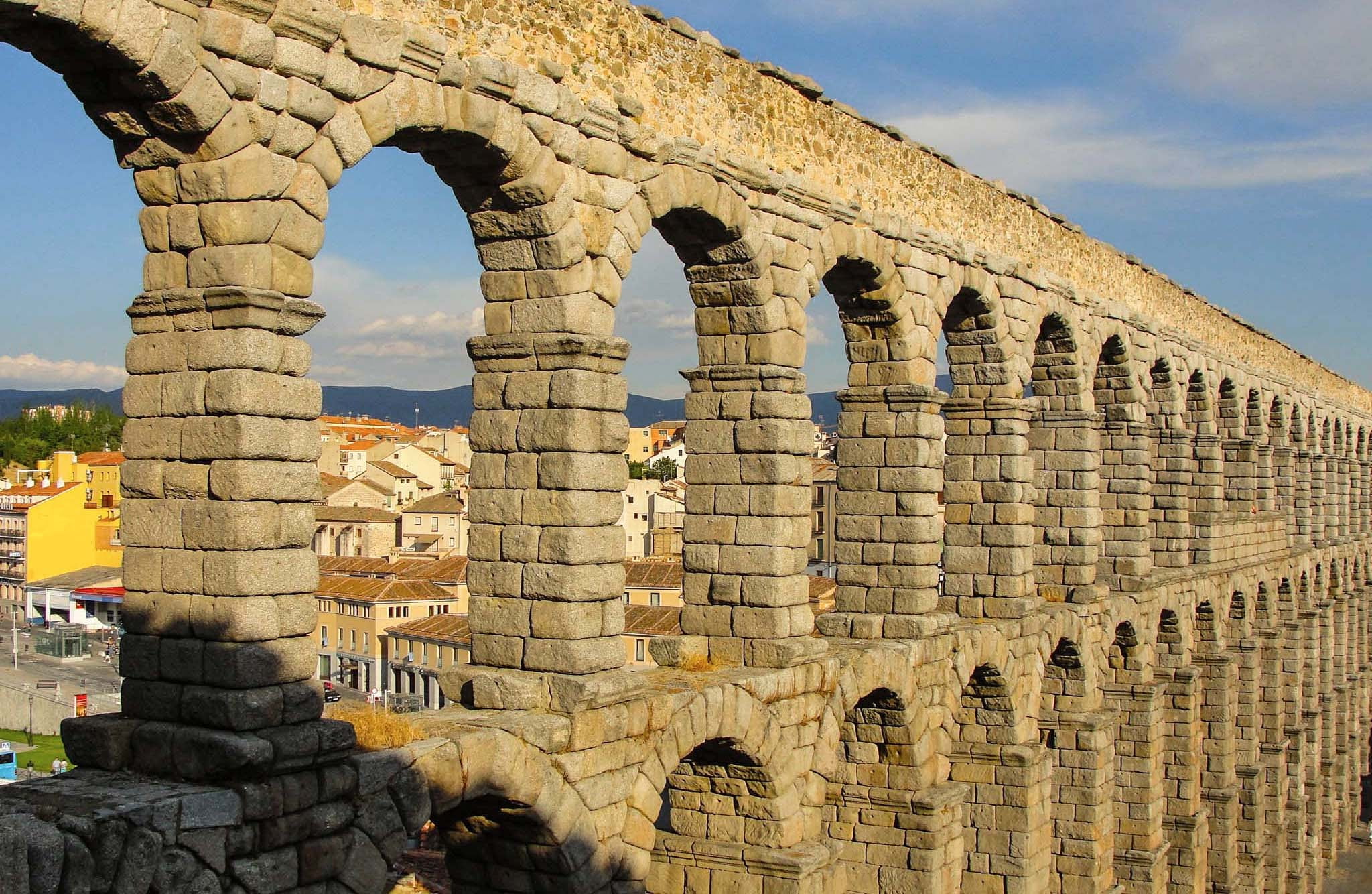 tourism, 1080P, nature, architecture, arch, travel destinations, the past, historical, day, wall, roman, ancient civilization, sunlight, architectural column, HD Wallpaper