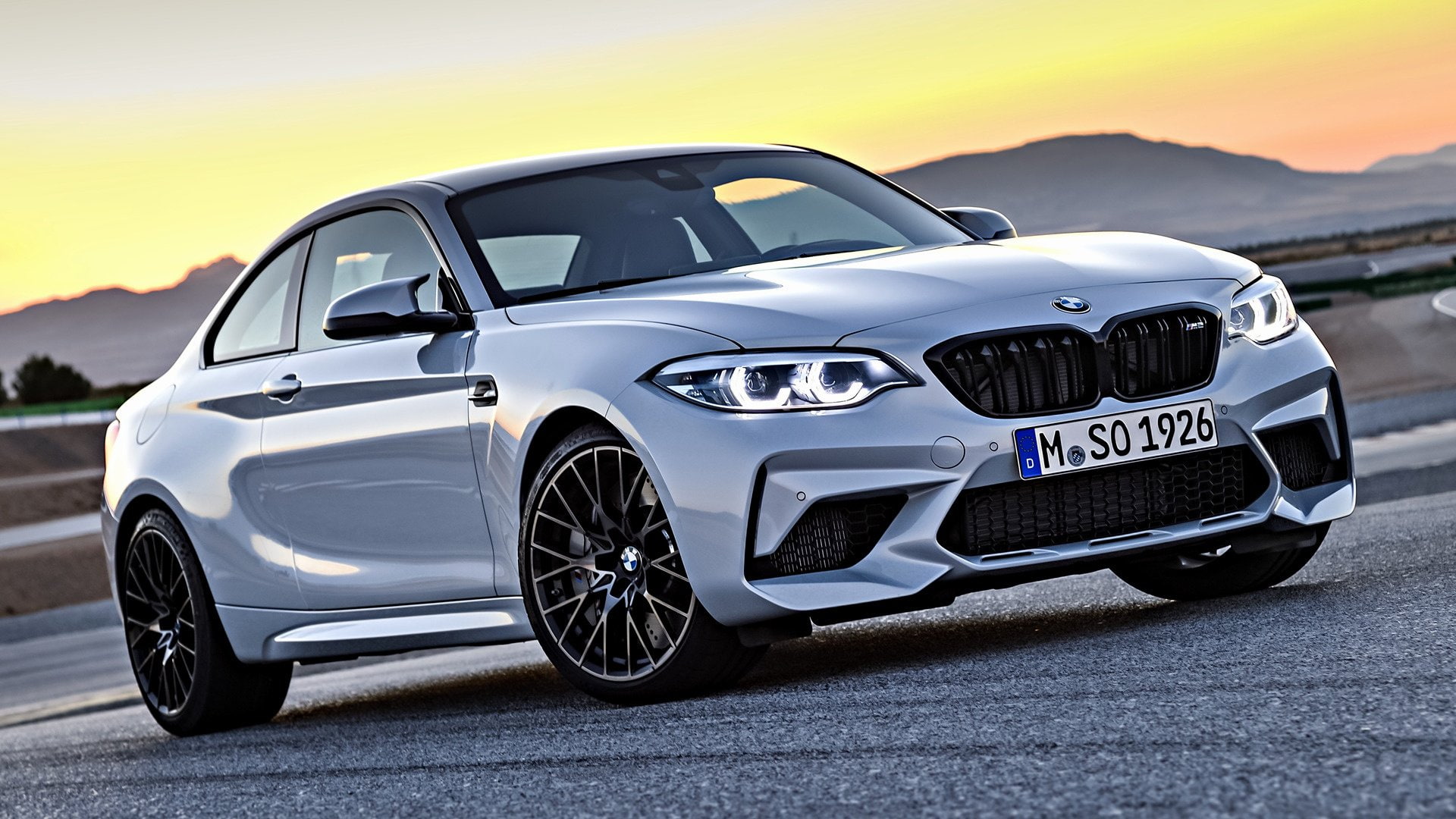 1080P, White Car, BMW M2 Coupe Competition, Compact Car, Luxury Car, Car, BMW, HD Wallpaper