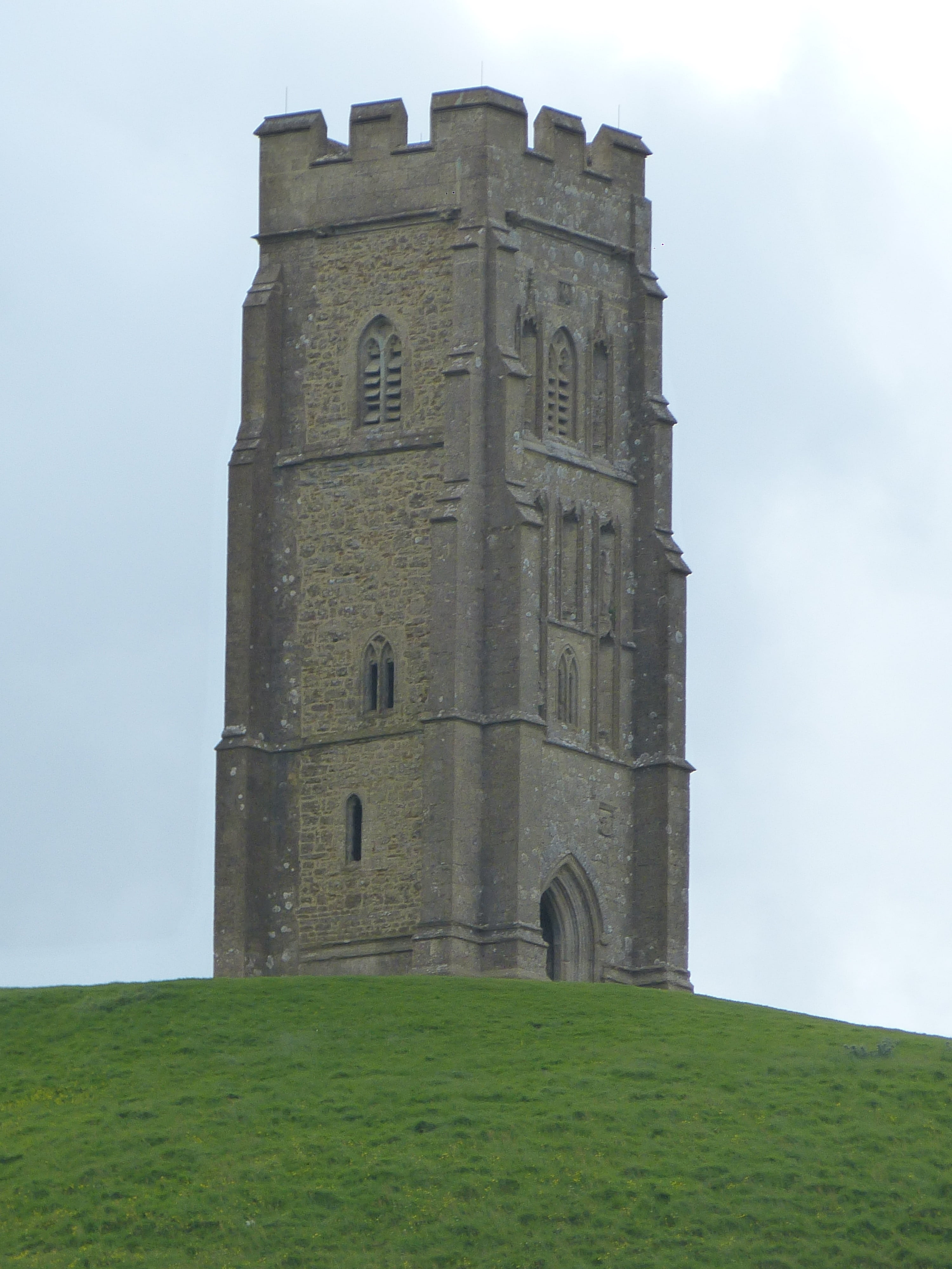 nature, low angle view, grass, sky, land, built structure, hill, glastonbury tor, avalon, religion, outdoors, mountain, england, day, building exterior, Phone HD Wallpaper