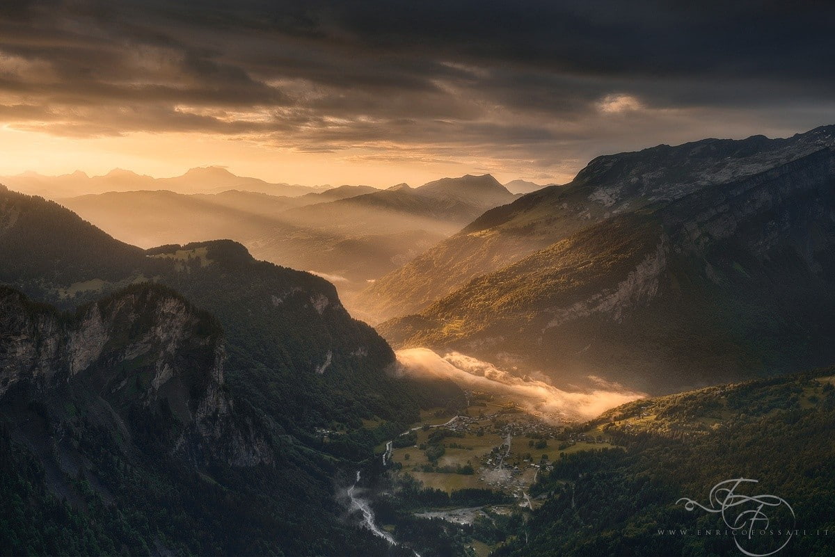 mountains, Max Rive, landscape, 480P, HD Wallpaper
