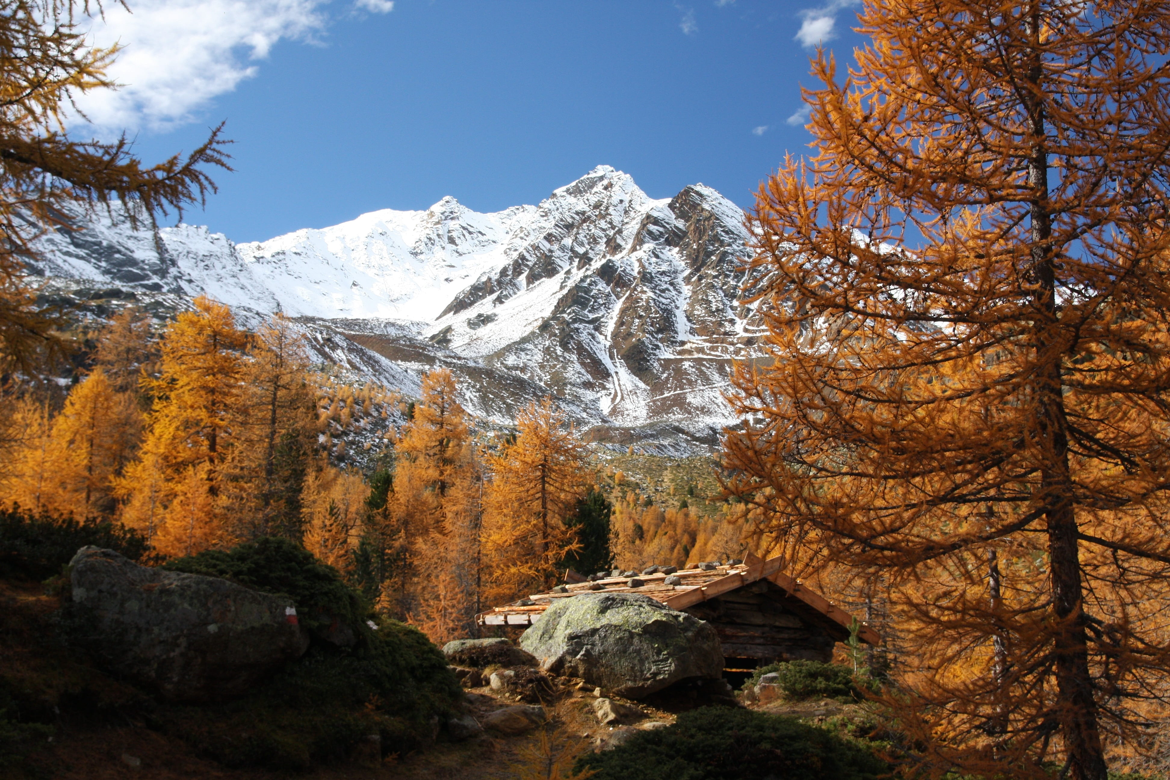 landscape, nature, winter, mountain range, environment, beauty in nature, autumn, no people, sky, change, day, hiking, high mountains, rock - object, snowcapped mountain, HD Wallpaper