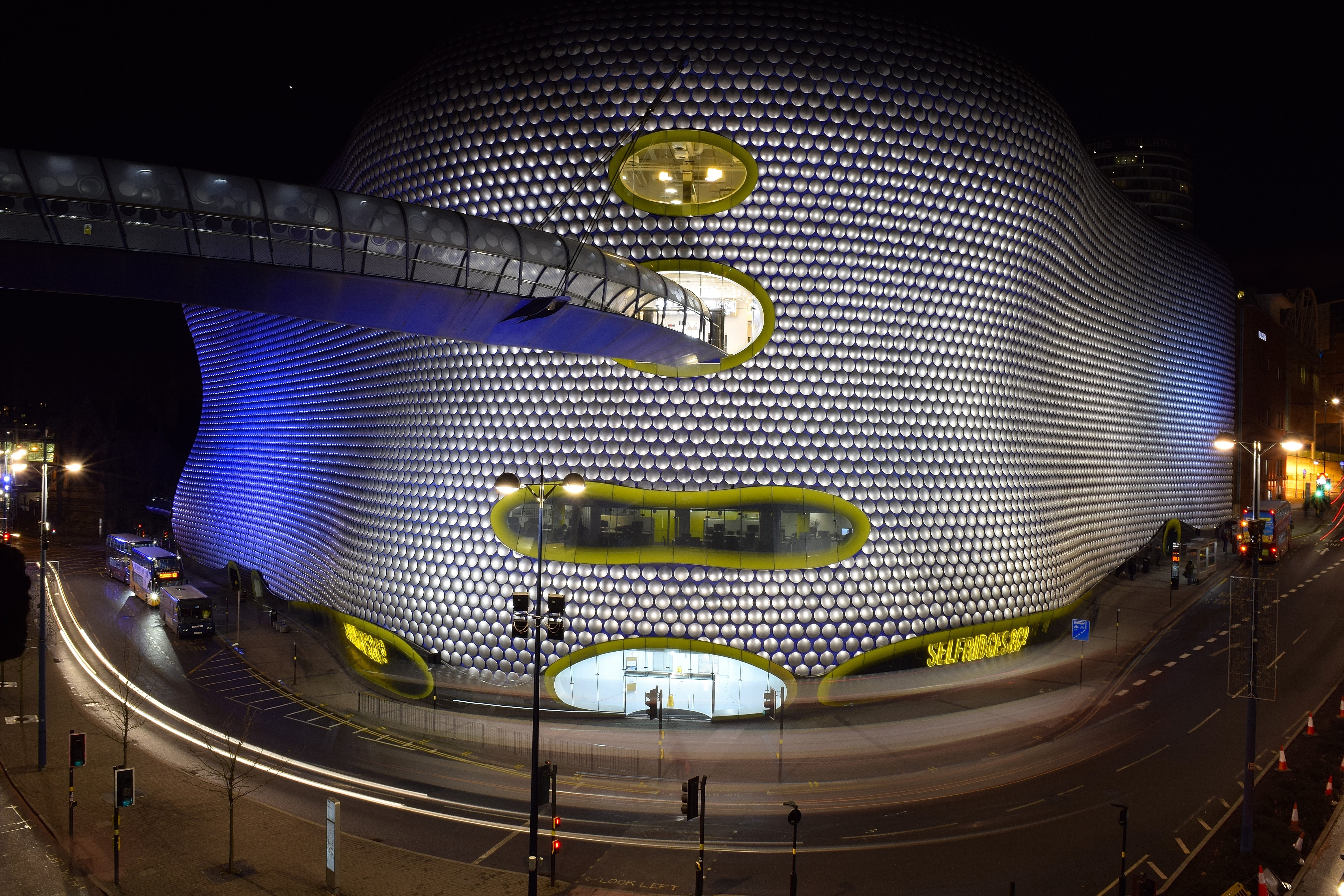 uk, longexposure, outdoors, transportation, england, landmark, architecture, engineering, built structure, 5K, illuminated, communication, dark, desktop, HD Wallpaper