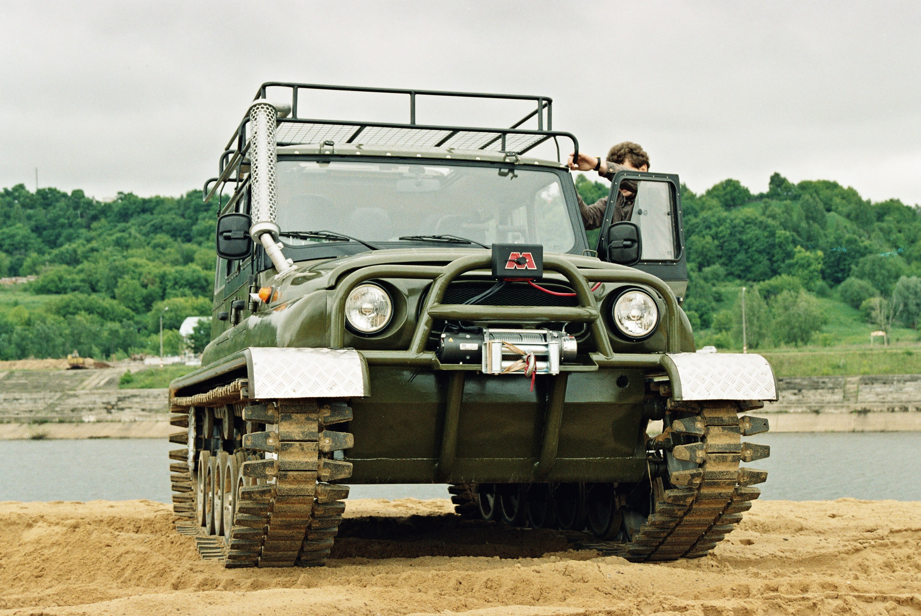2K, UAZ-469, car, HD Wallpaper