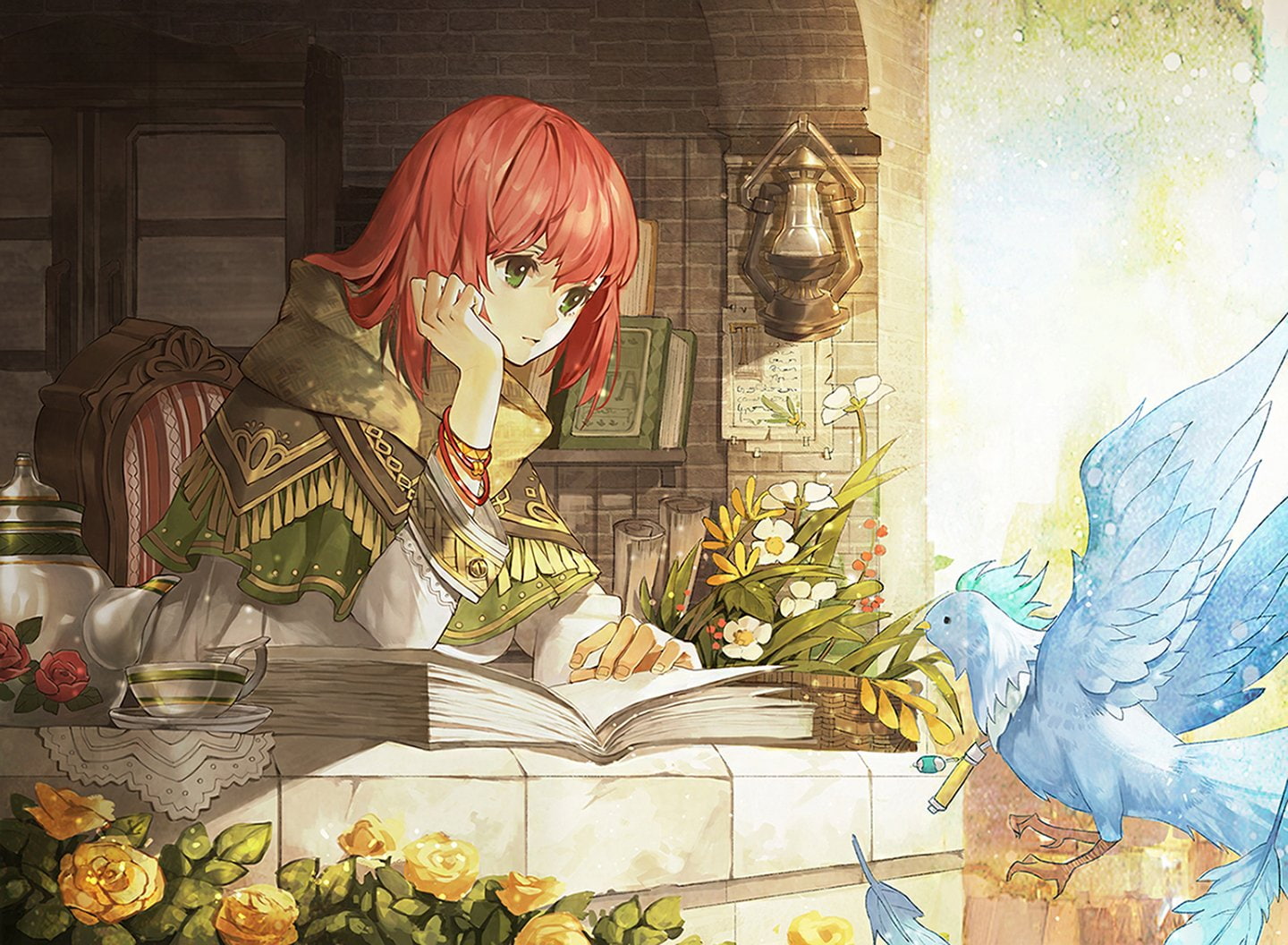 Shirayuki (Snow White With The Red Hair), Anime, Snow White with the Red Hair, 720P, HD Wallpaper
