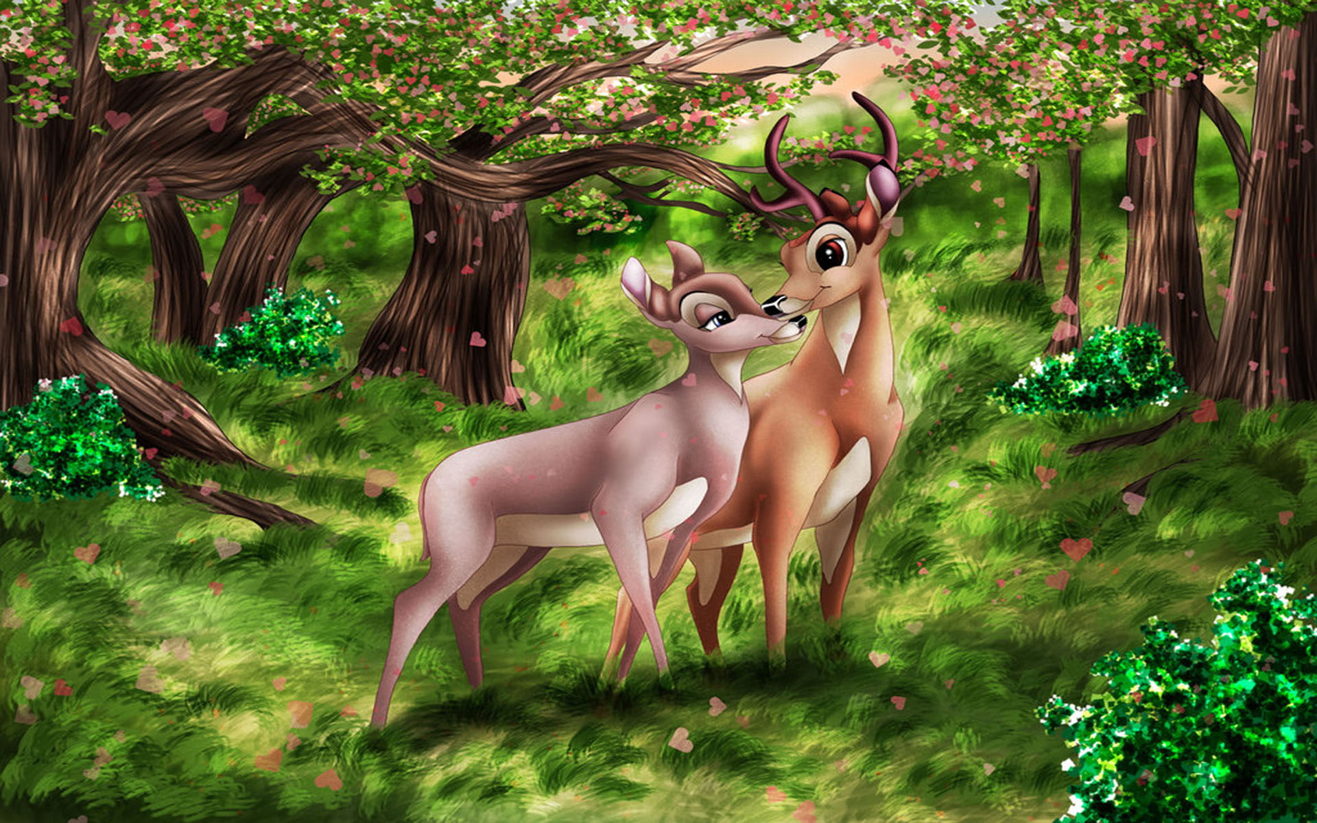 salten, adults, felix, character, faline, 1080P, s, bambi, novel, hd, HD Wallpaper
