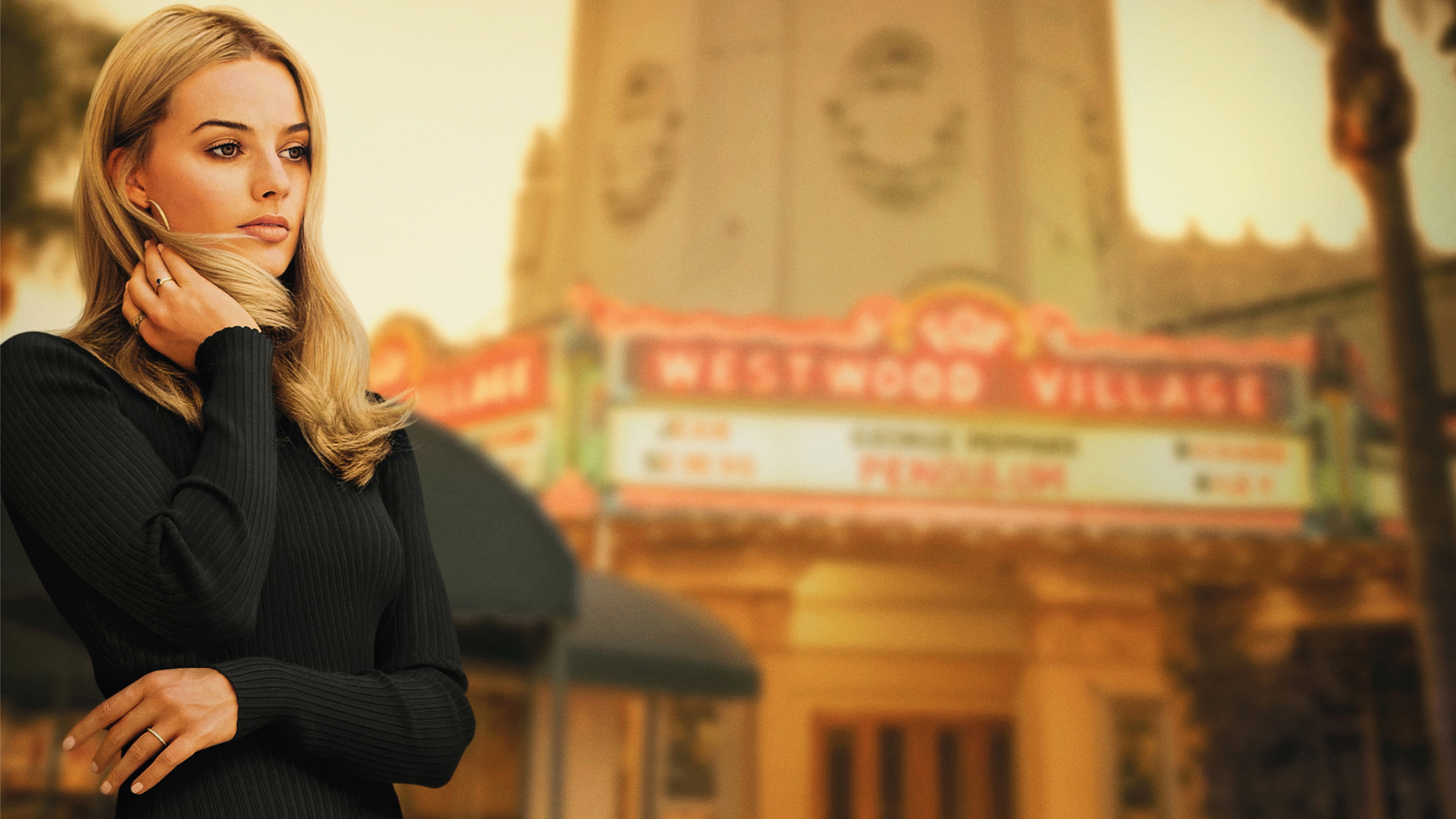 once upon a time in hollywood, actress, 2K, Margot Robbie, Sharon Tate, blonde, once in Hollywood, HD Wallpaper