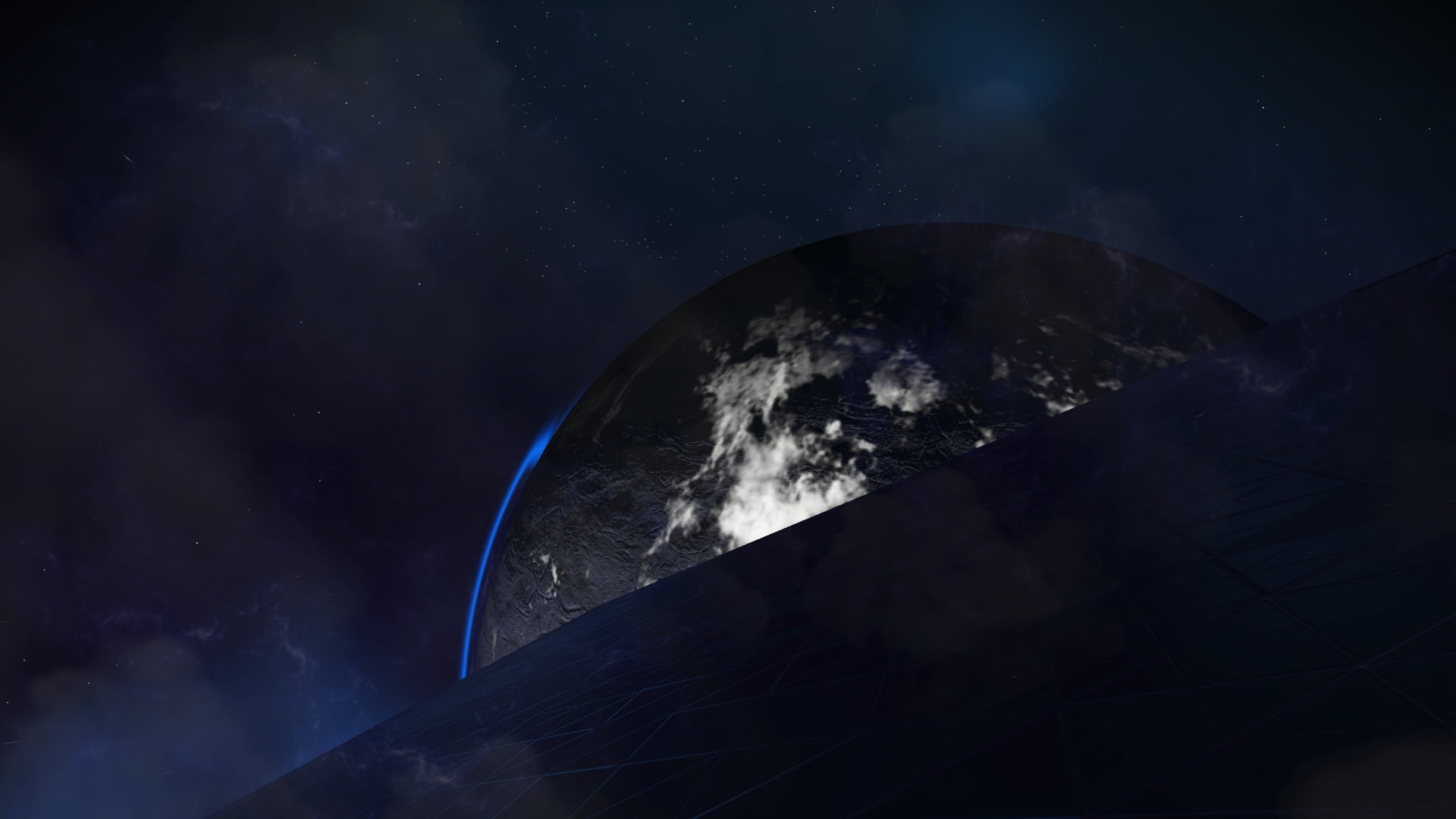 low angle view, star - space, no people, No Mans Sky, star, screen shot, planet earth, building exterior, scenics - nature, 1080P, sky, planetary moon, HD Wallpaper