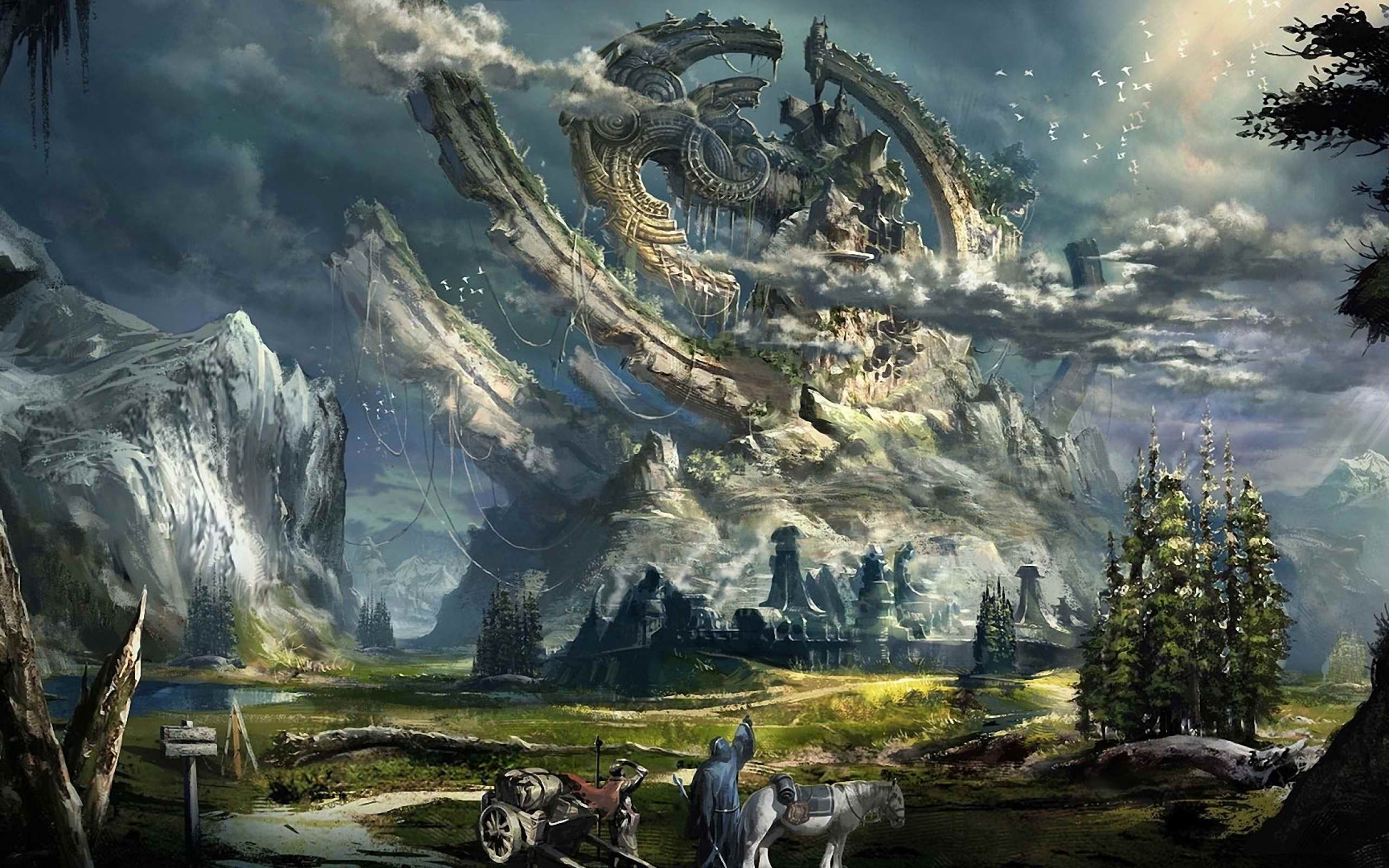 game, tera, fantasy, online, adventure, 2K, HD Wallpaper