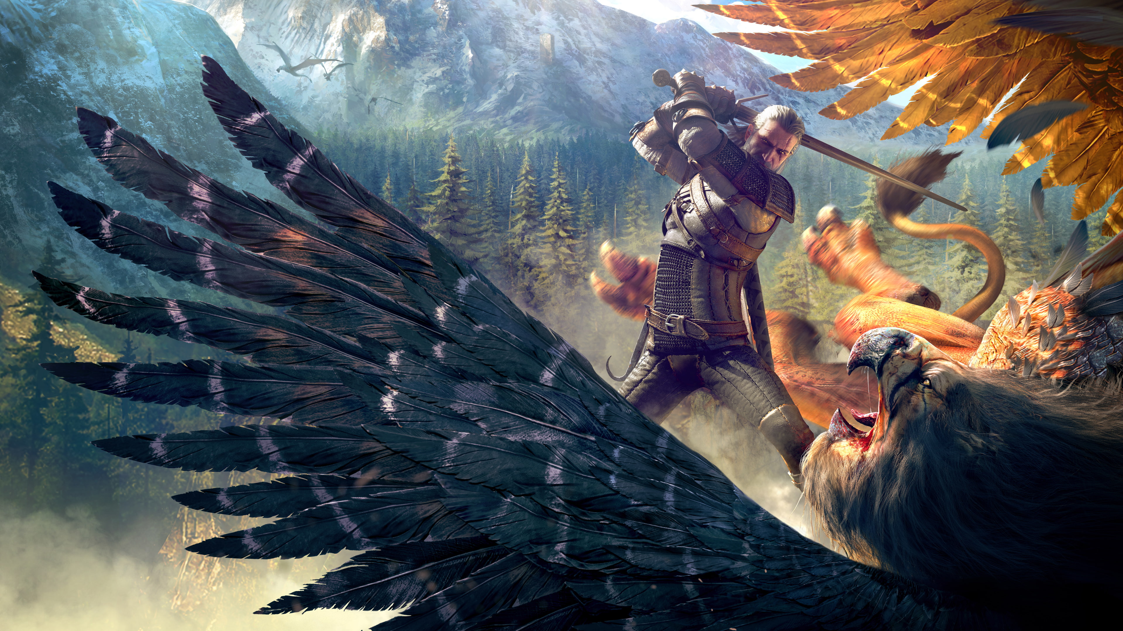 hunt, gameplay, 4K, witcher, wild, HD Wallpaper