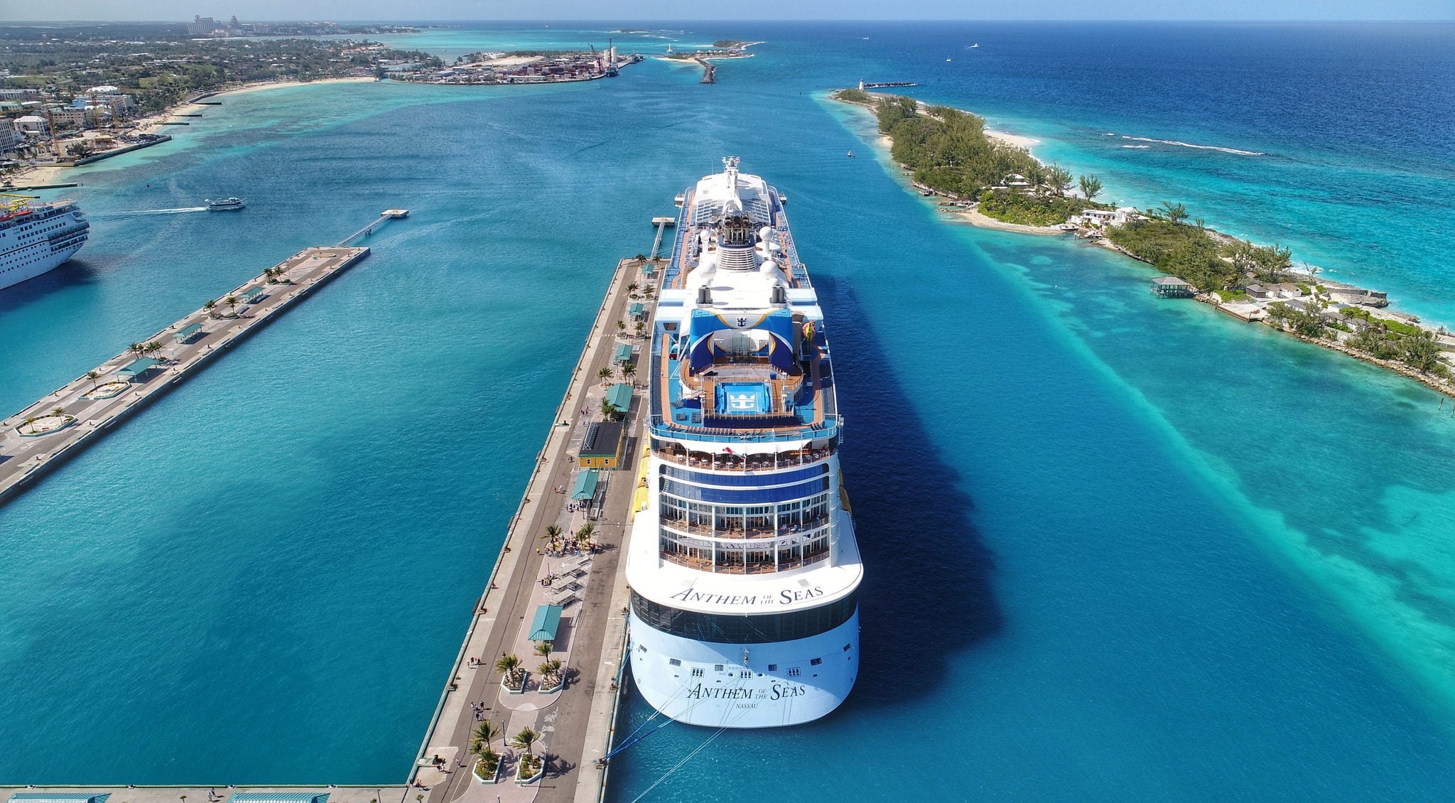 Anthem of the Seas, Cruise Ships, Cruise Ship, 1080P, HD Wallpaper