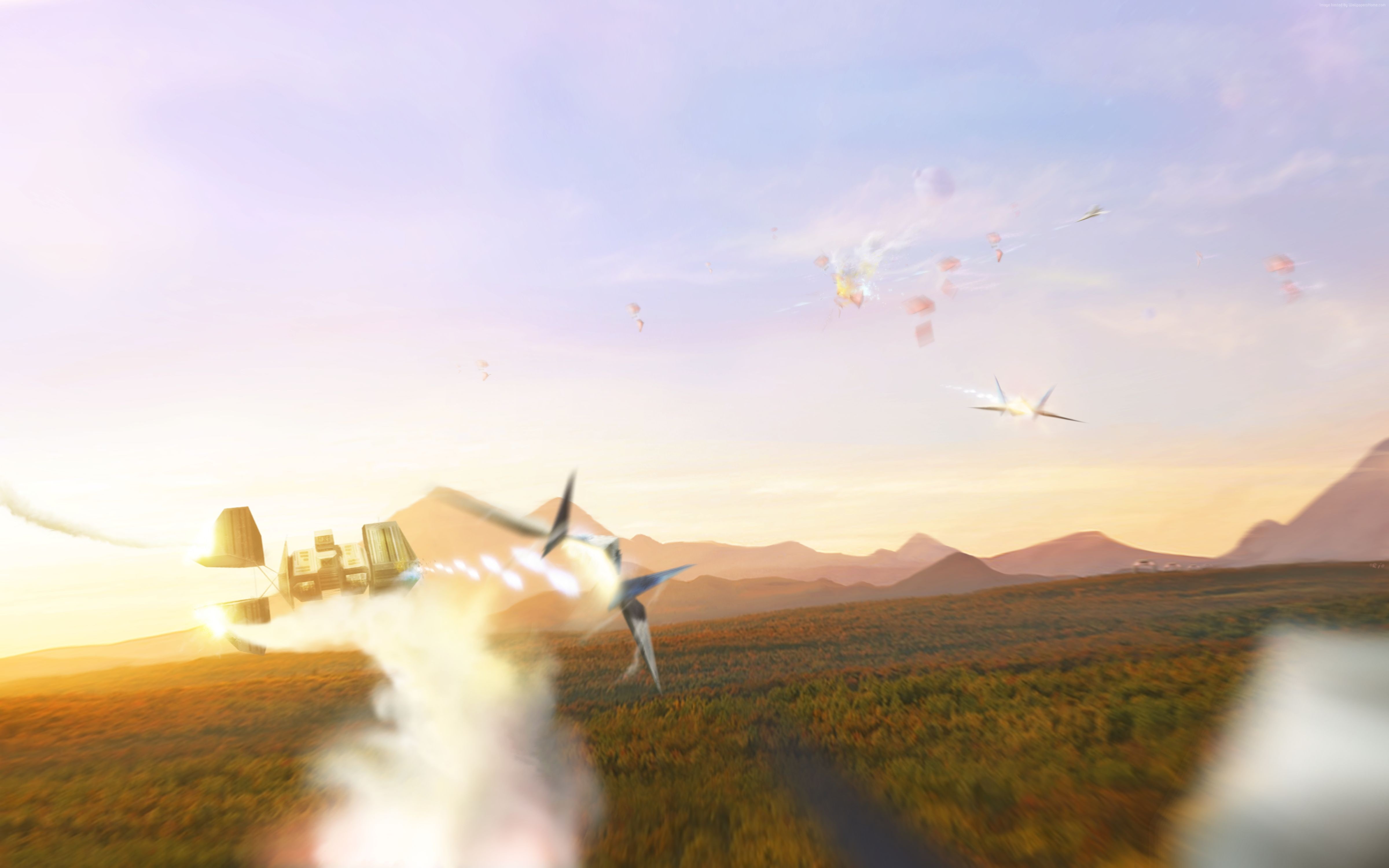 Wii, shooter, Star Fox 64, 4K, screenshot, 3D, gameplay, review, Nintendo, Lylat Wars, HD Wallpaper