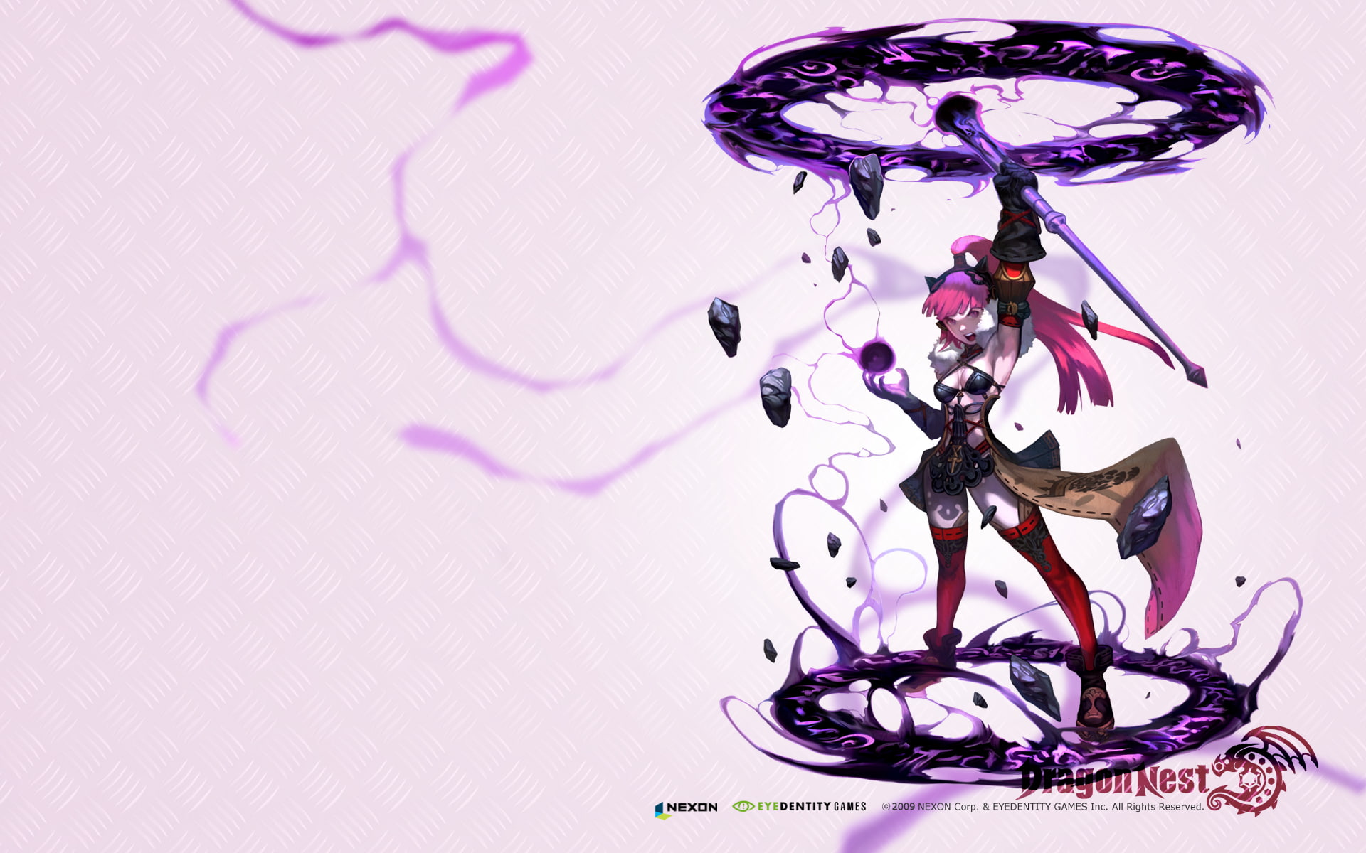 representation, animal representation, complexity, Energy, 1080P, Dress, Stockings, Power, multi colored, The inscription, white background, tangled, Girl, HD Wallpaper