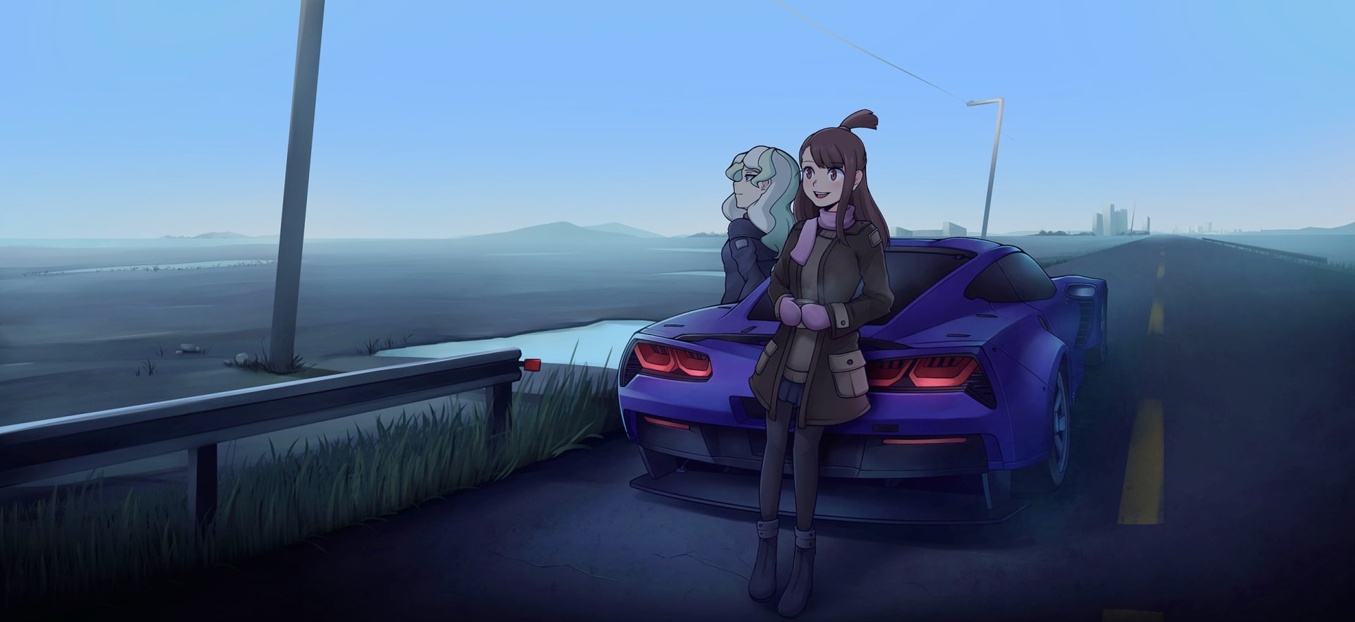 1080P, Little Witch Academia, Diana Cavendish, Anime, Atsuko Kagari, HD Wallpaper