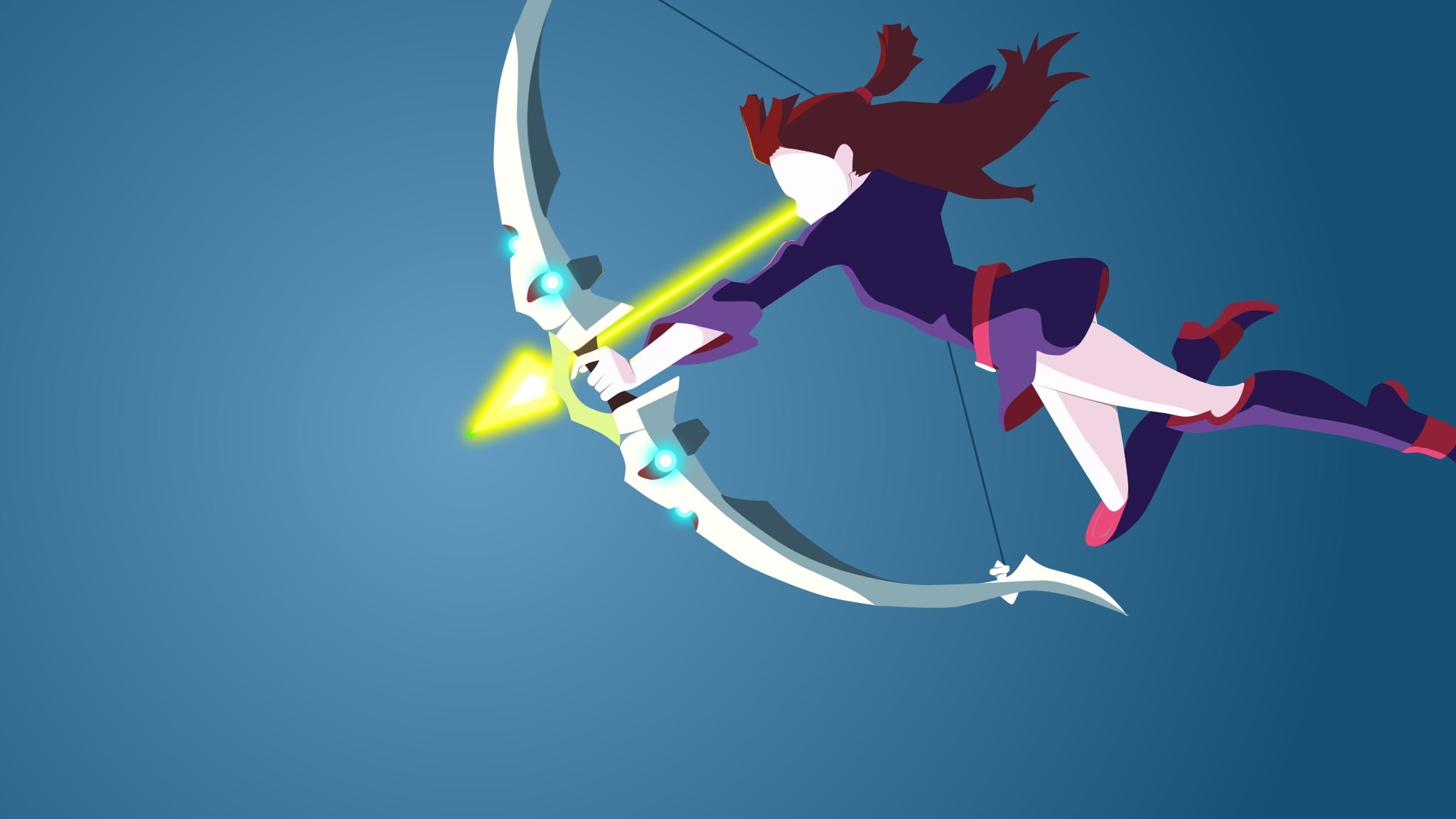 Little Witch Academia, Atsuko Kagari, 1080P, Akko Kagari, Anime, HD Wallpaper