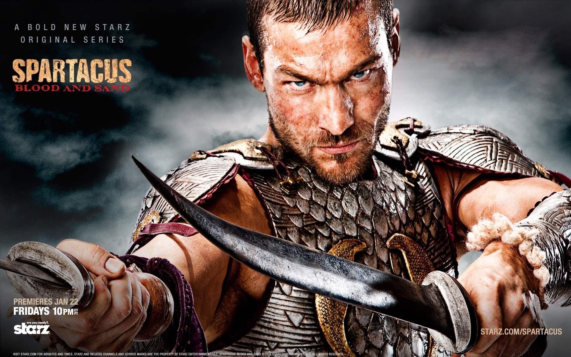 blood, 1080P, spartacus, sand, HD Wallpaper