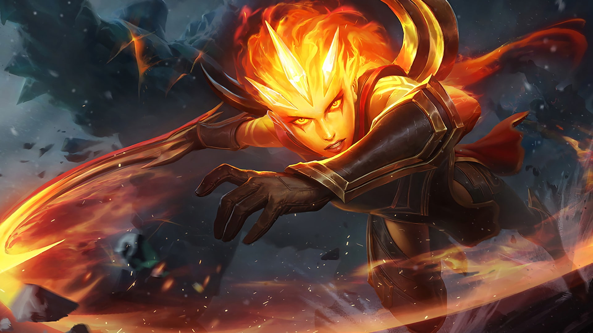 League of Legends, Diana, 1080P, HD Wallpaper