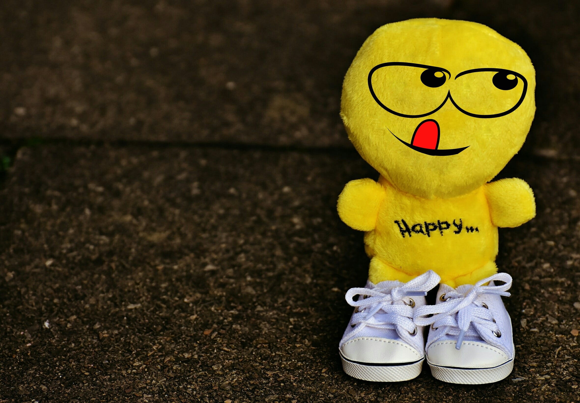 cute, green, funny, yellow, sweet, anthropomorphic smiley face, 1080P, copy space, pair, toy, smiling, indoors, fun, sneakers, keep smiling, plush, shoe, HD Wallpaper