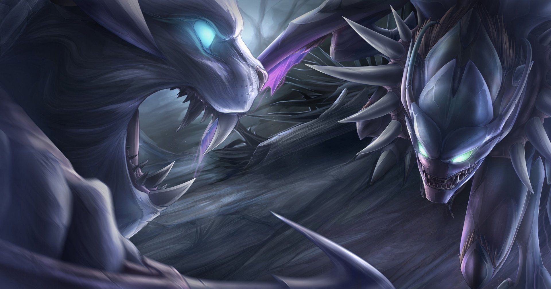 KhaZix (League Of Legends), 1080P, League Of Legends, Video Game, Rengar (League Of Legends), HD Wallpaper