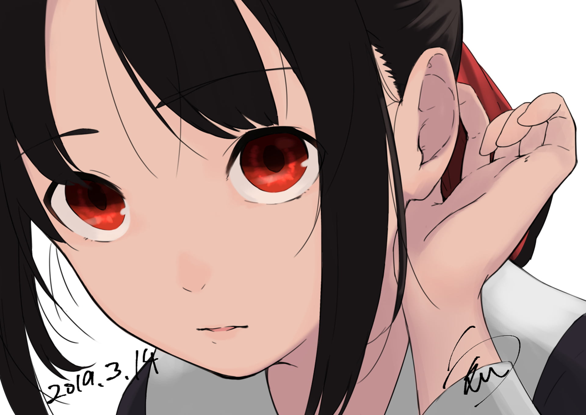 Kaguya Shinomiya, 1080P, Kaguya-sama: Love is War, Anime, HD Wallpaper