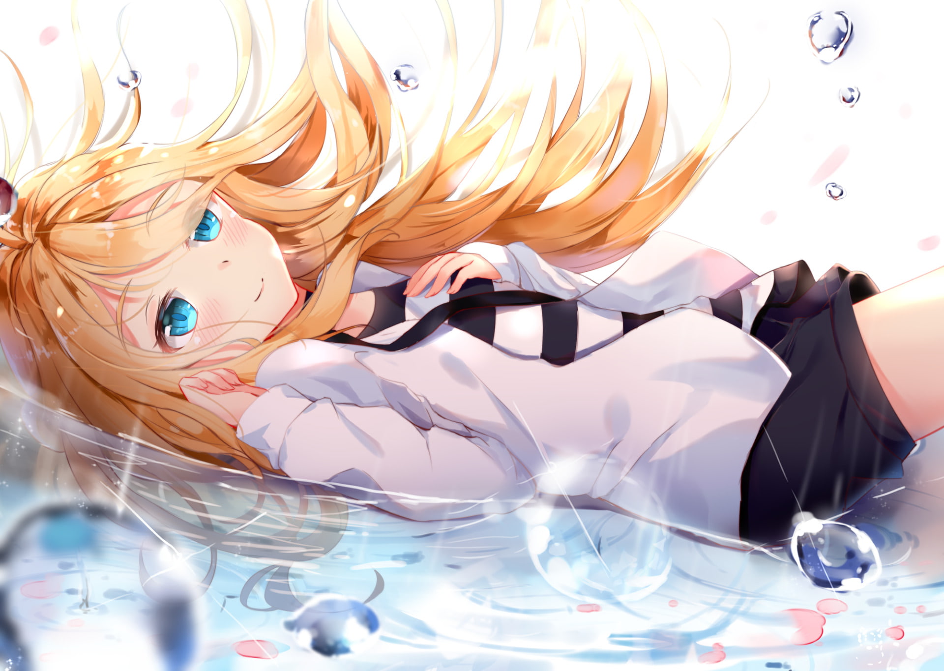 art and craft, close-up, Satsuriku no Tenshi, transparent, glass - material, no people, digital composite, Anime, 1080P, leisure activity, lifestyles, HD Wallpaper