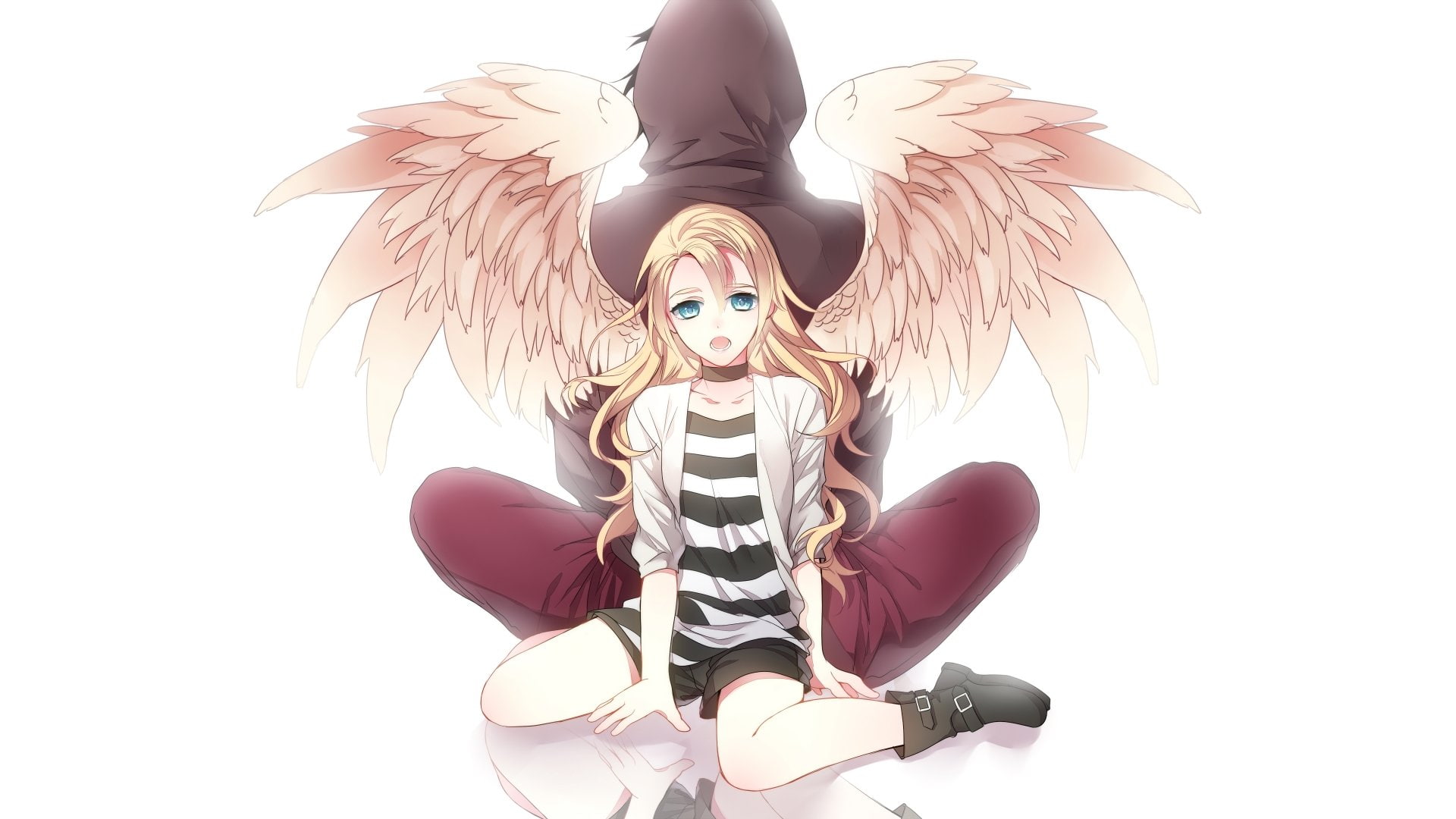 Satsuriku no Tenshi, 1080P, Rachel Gardner, Zack (Satsuriku No Tenshi), Anime, HD Wallpaper