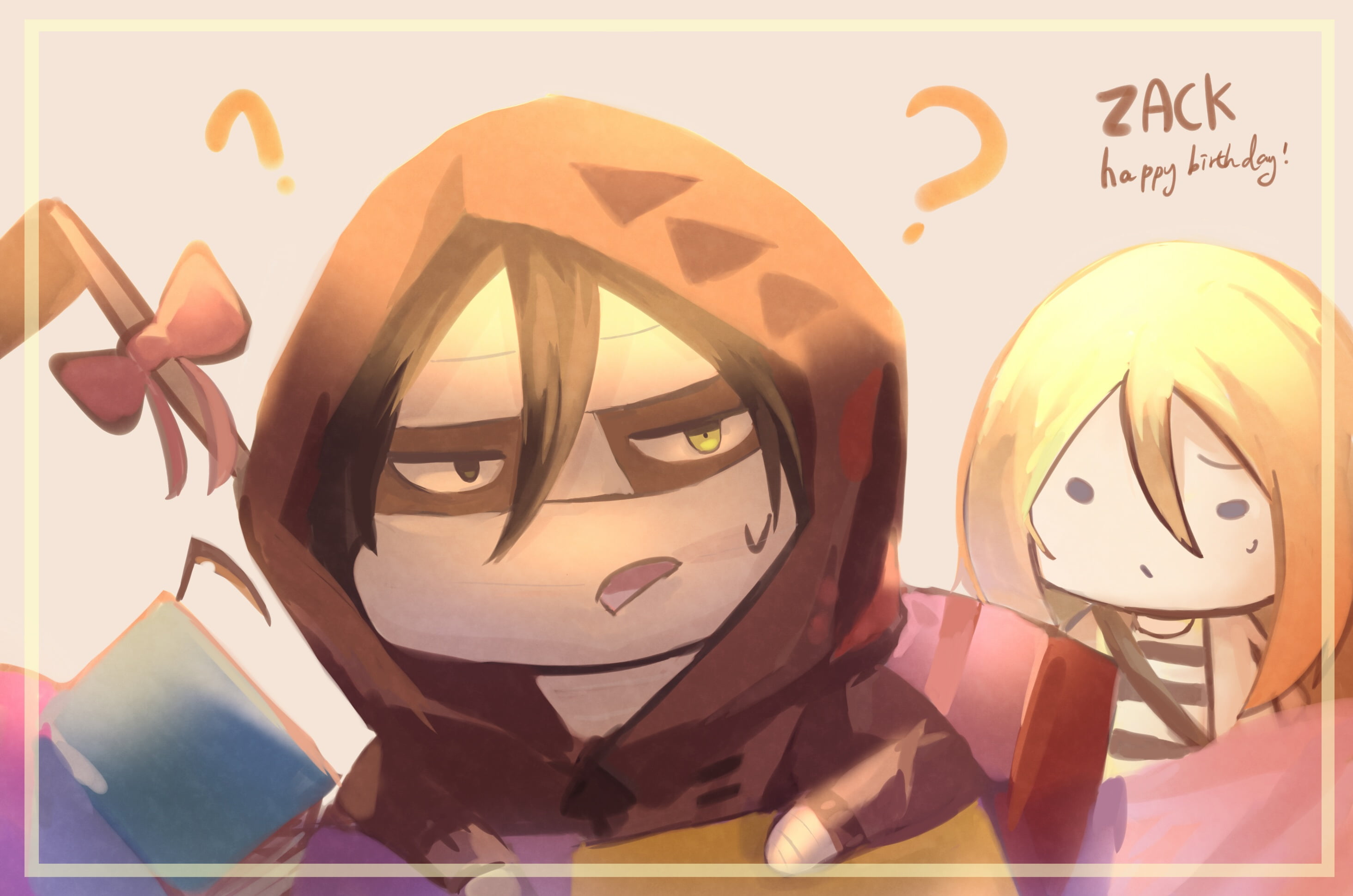 2K, Rachel Gardner, Anime, Angels Of Death, Zack (Angels Of Death), HD Wallpaper