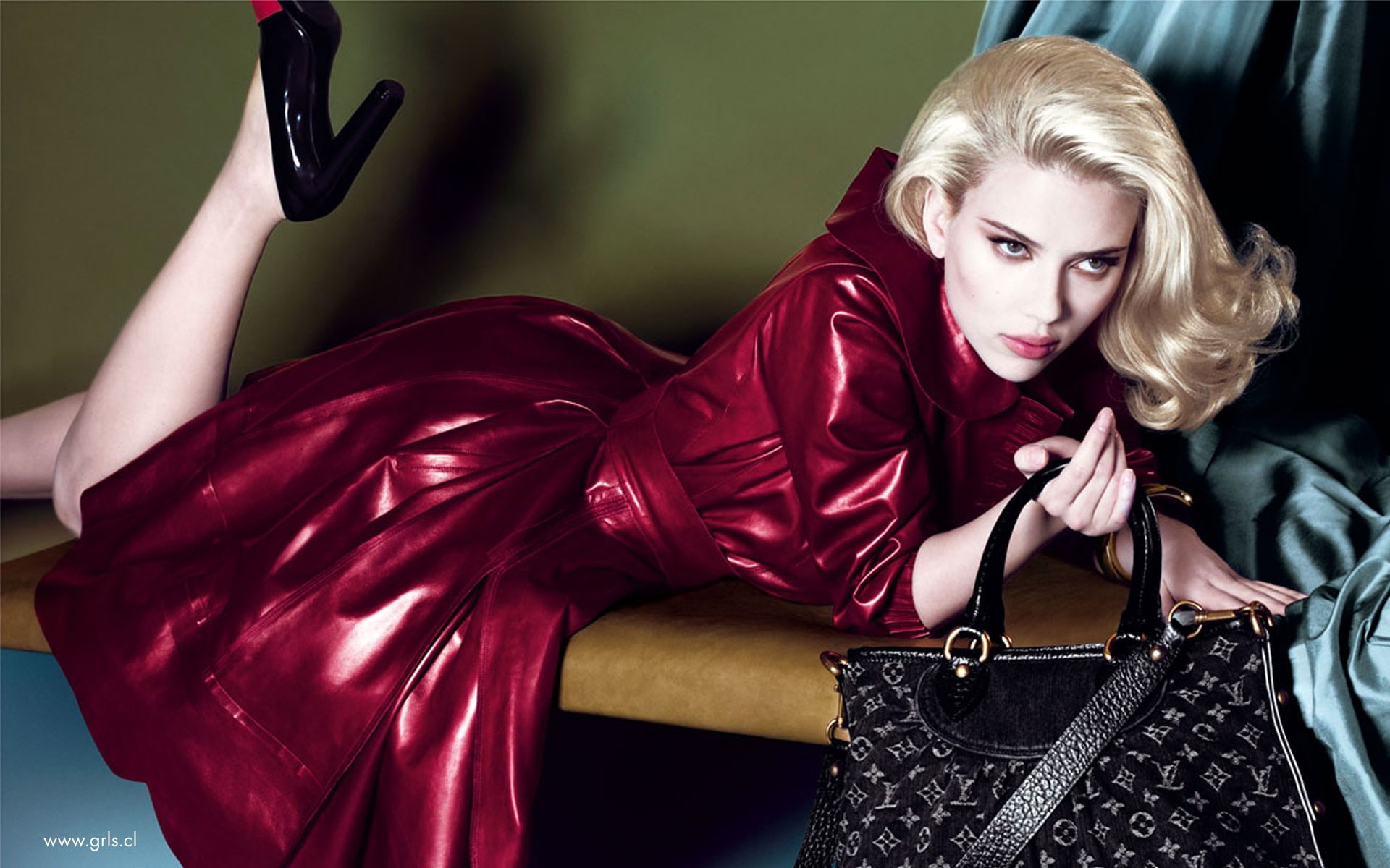 scarlett, women, actress, purses, blondes, 1080P, johansson, HD Wallpaper