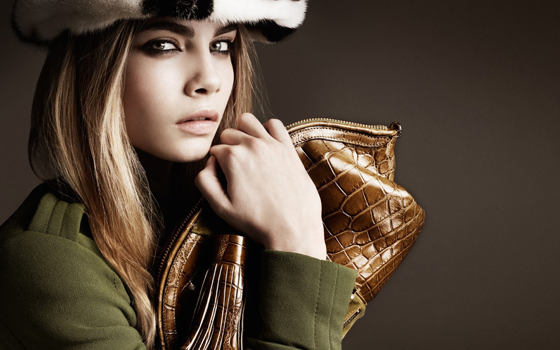 Purse, Models, Blonde, 1080P, English, Model, Cara Delevingne, HD Wallpaper