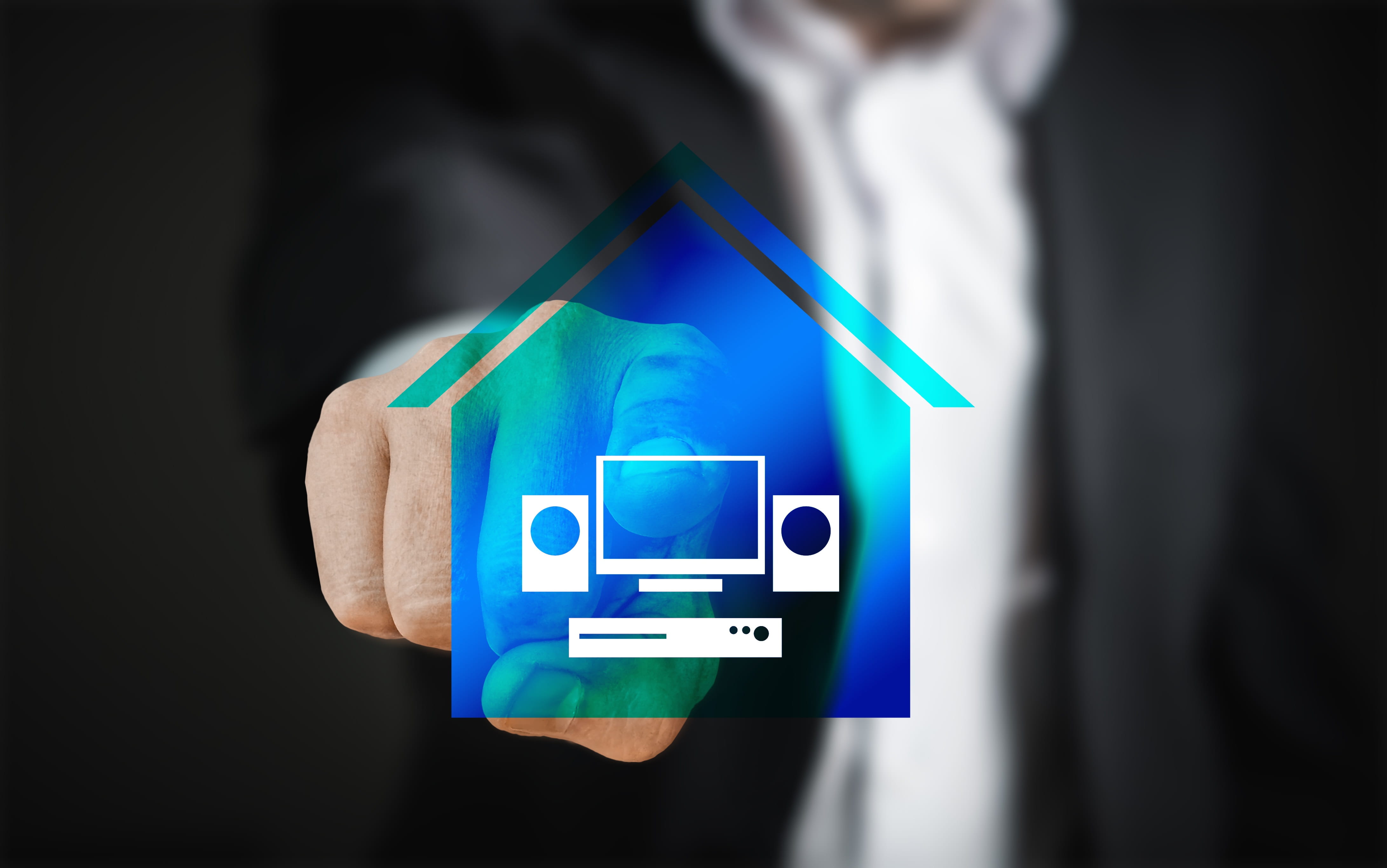 adult, paper, garage, business, taxes, switch, isolated, computer, economy, kitchen, house technology, holding, finance, communication, wlan, front view, HD Wallpaper
