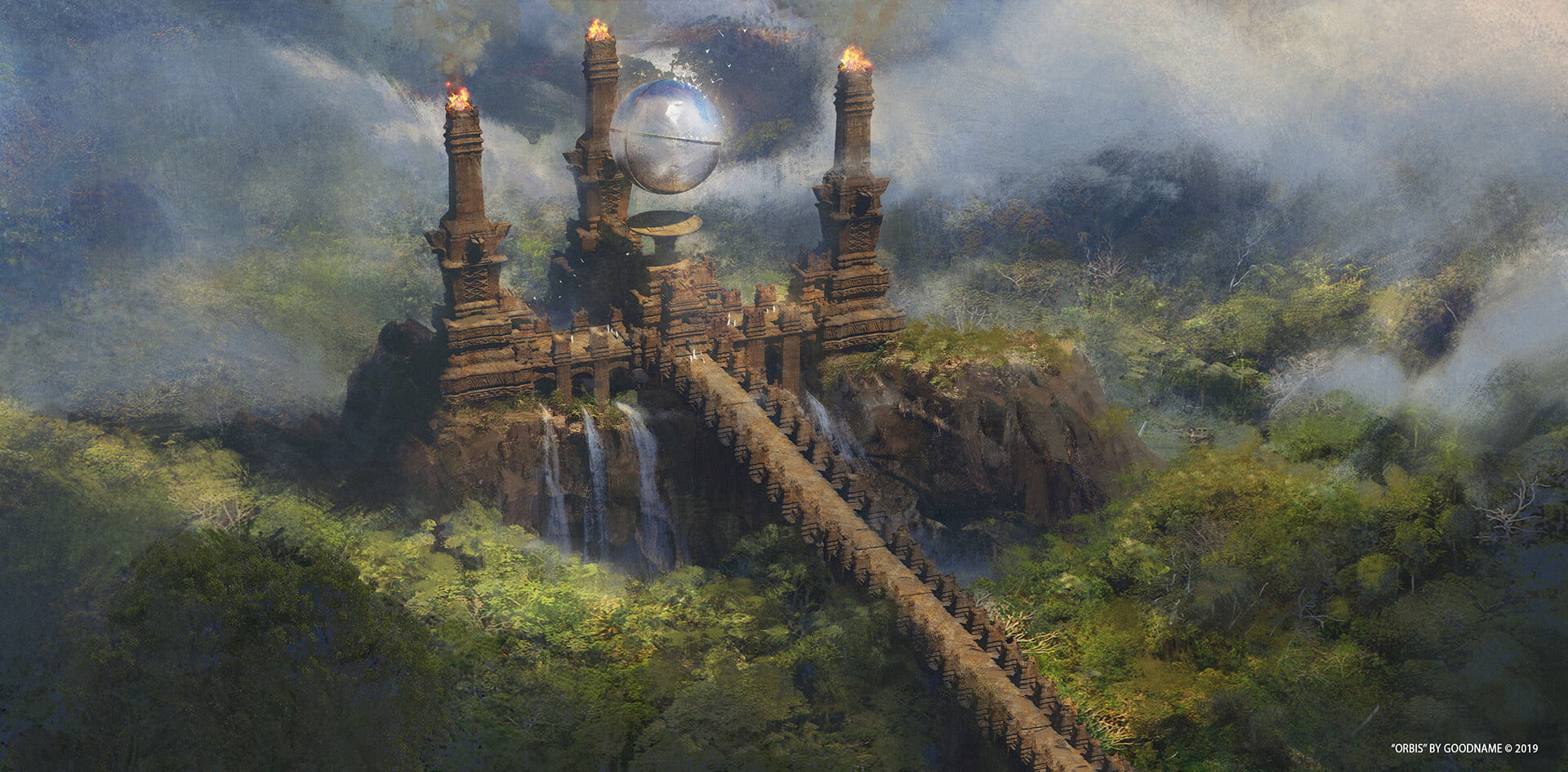 river, 1080P, lava, gates, Erikas Perl, nature, HD Wallpaper