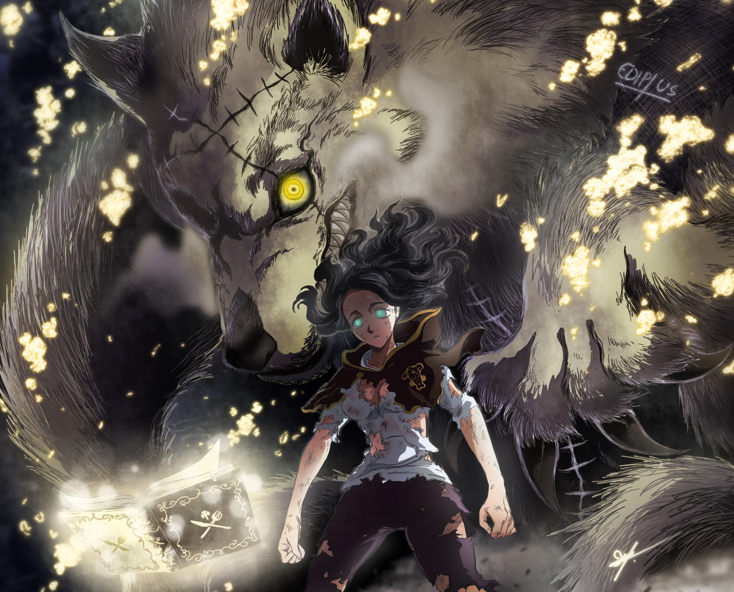 Charmy Pappitson, Black Clover, 1080P, Black bulls, HD Wallpaper