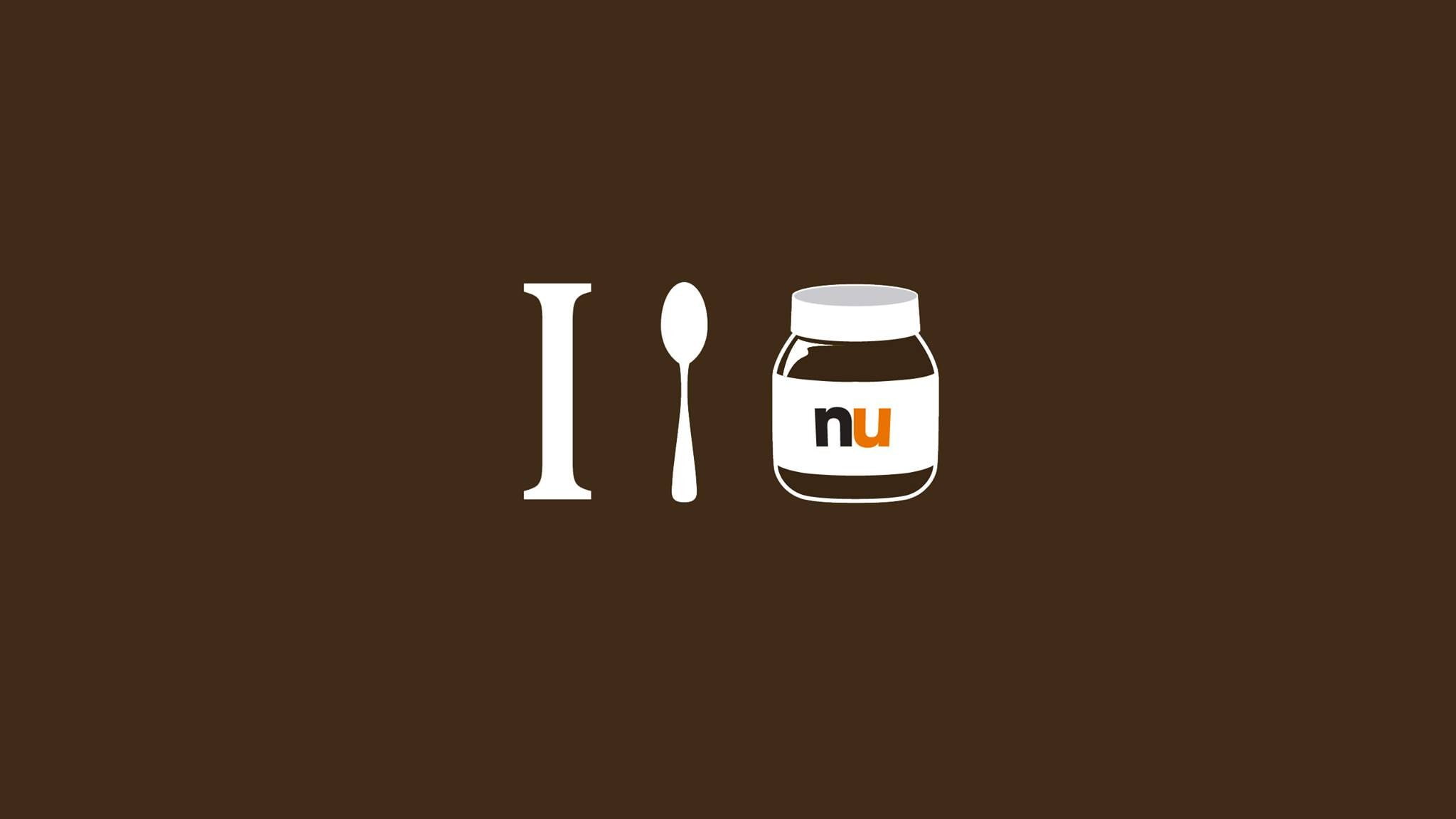 studio shot, copy space, food, illuminated, cup, simplicity, indoors, food and drink, 1080P, love, single object, no people, minimalism, refreshment, Nutella, HD Wallpaper