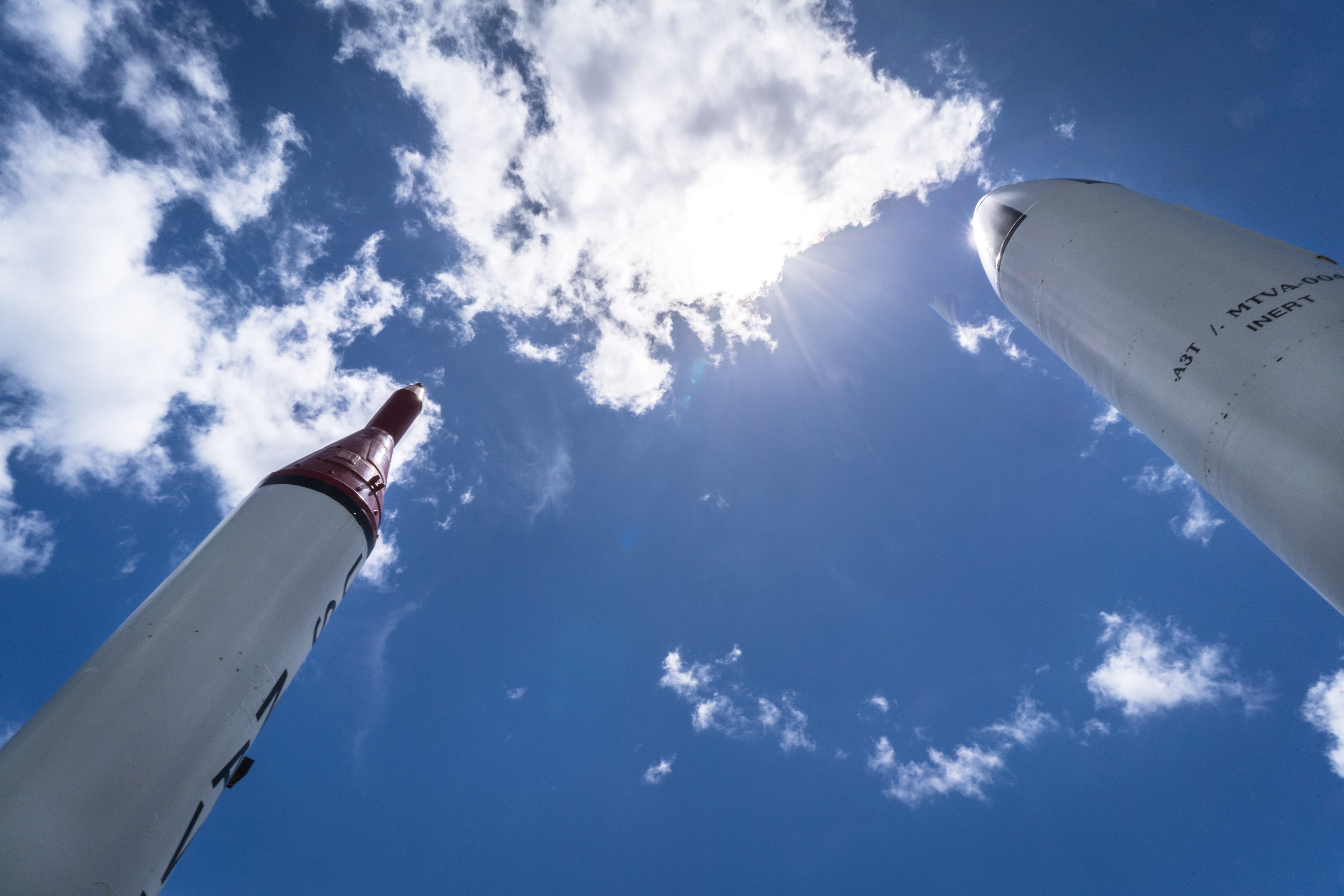 white color, outdoors, airplane, no people, sunny, air vehicle, sky, space, rockets, nature, low angle view, transportation, patriotism, nasa, united states, HD Wallpaper
