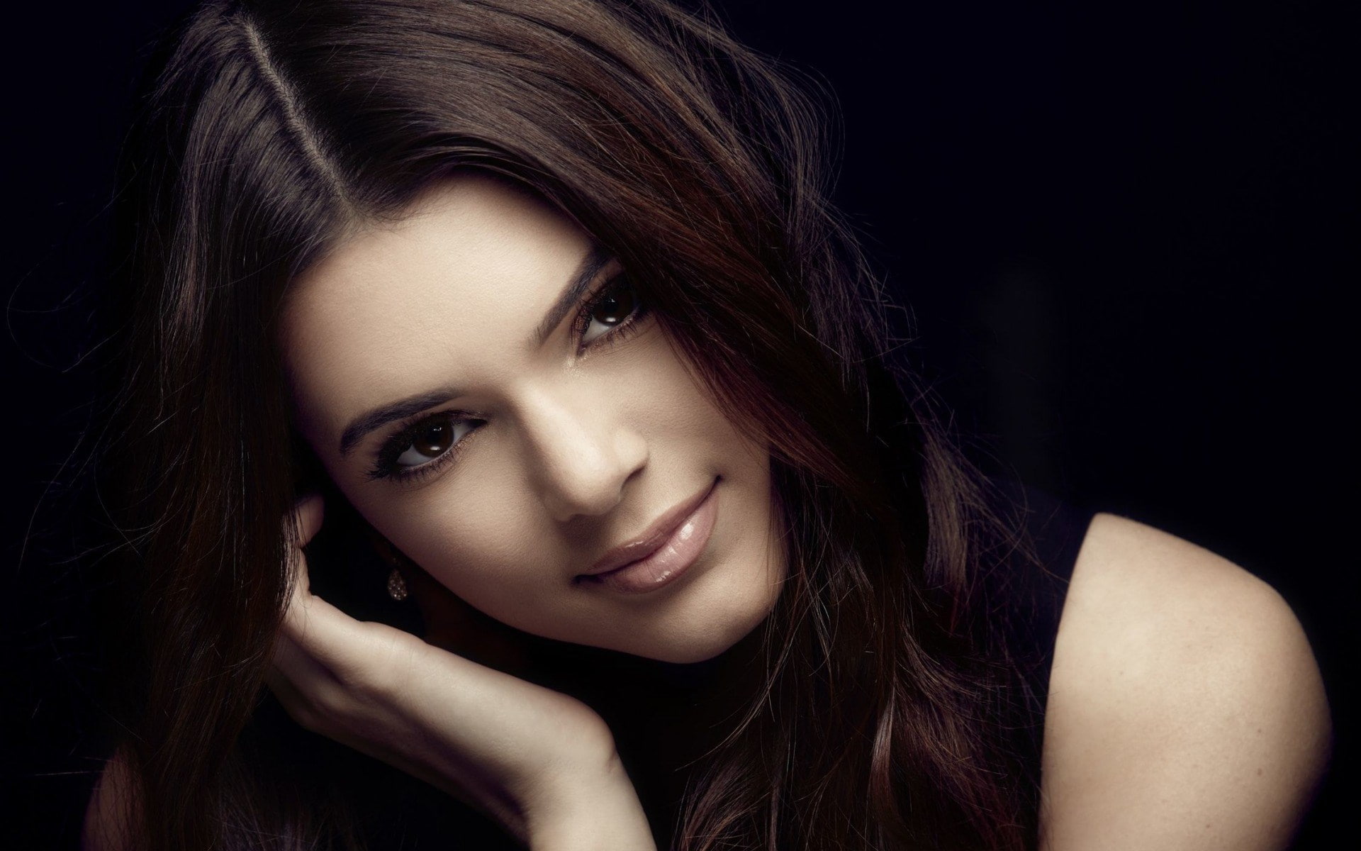 adult, fashion, beauty, human hair, long hair, hairstyle, close-up, girl images 1920x1200, contemplation, human face, beautiful woman, looking at camera, HD Wallpaper