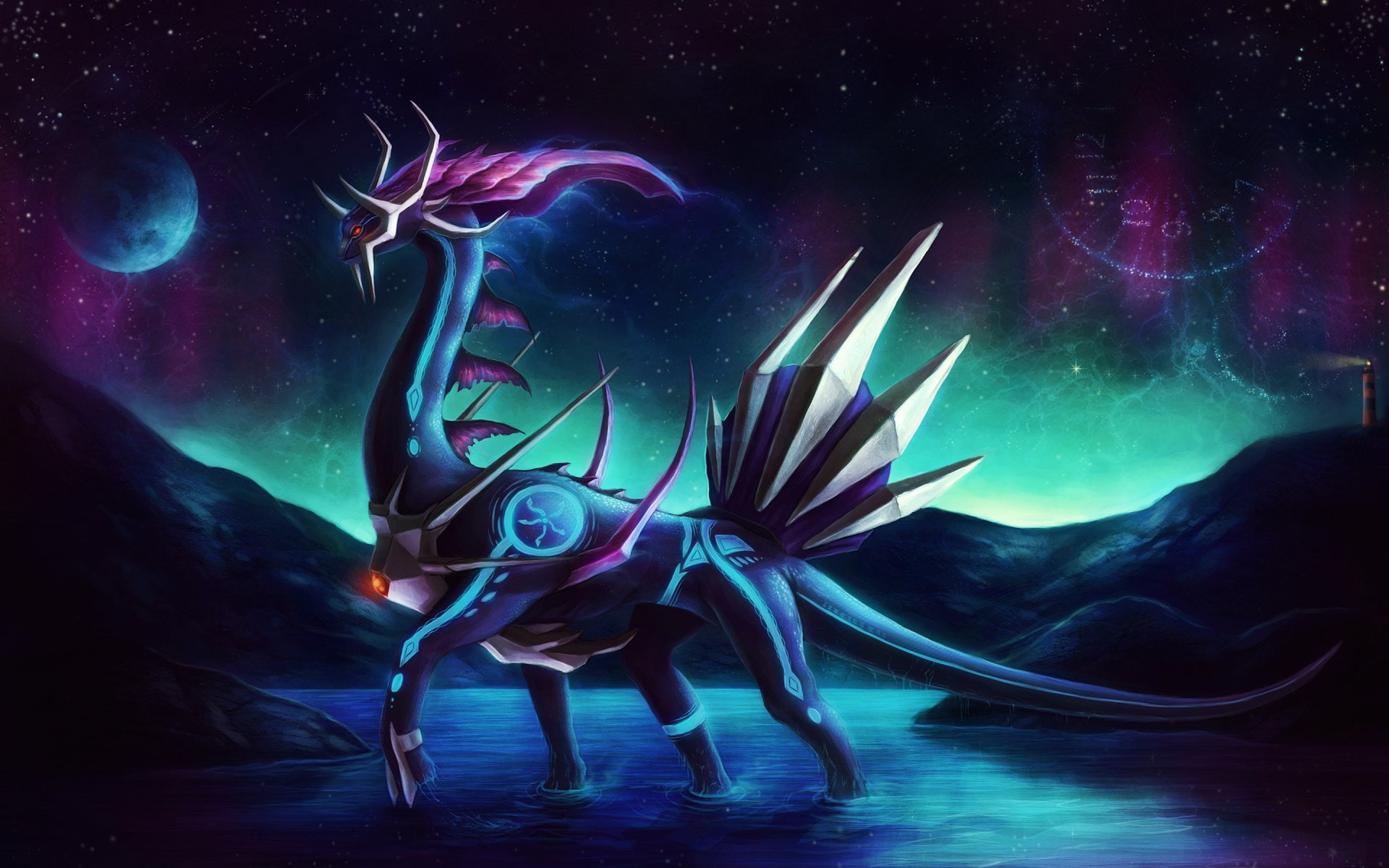 pokemon, Dialga (Pokémon), Pokémon, 1080P, dialga, HD Wallpaper