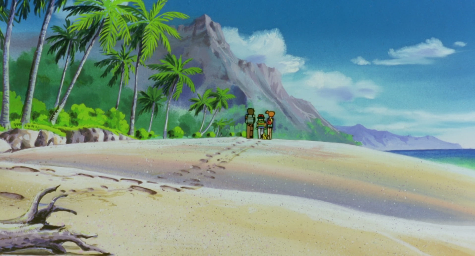 Ash (Pokémon), Misty (Pokémon), Pikachu, Brock (Pokémon), 720P, Movie, Pokémon: The First Movie, HD Wallpaper