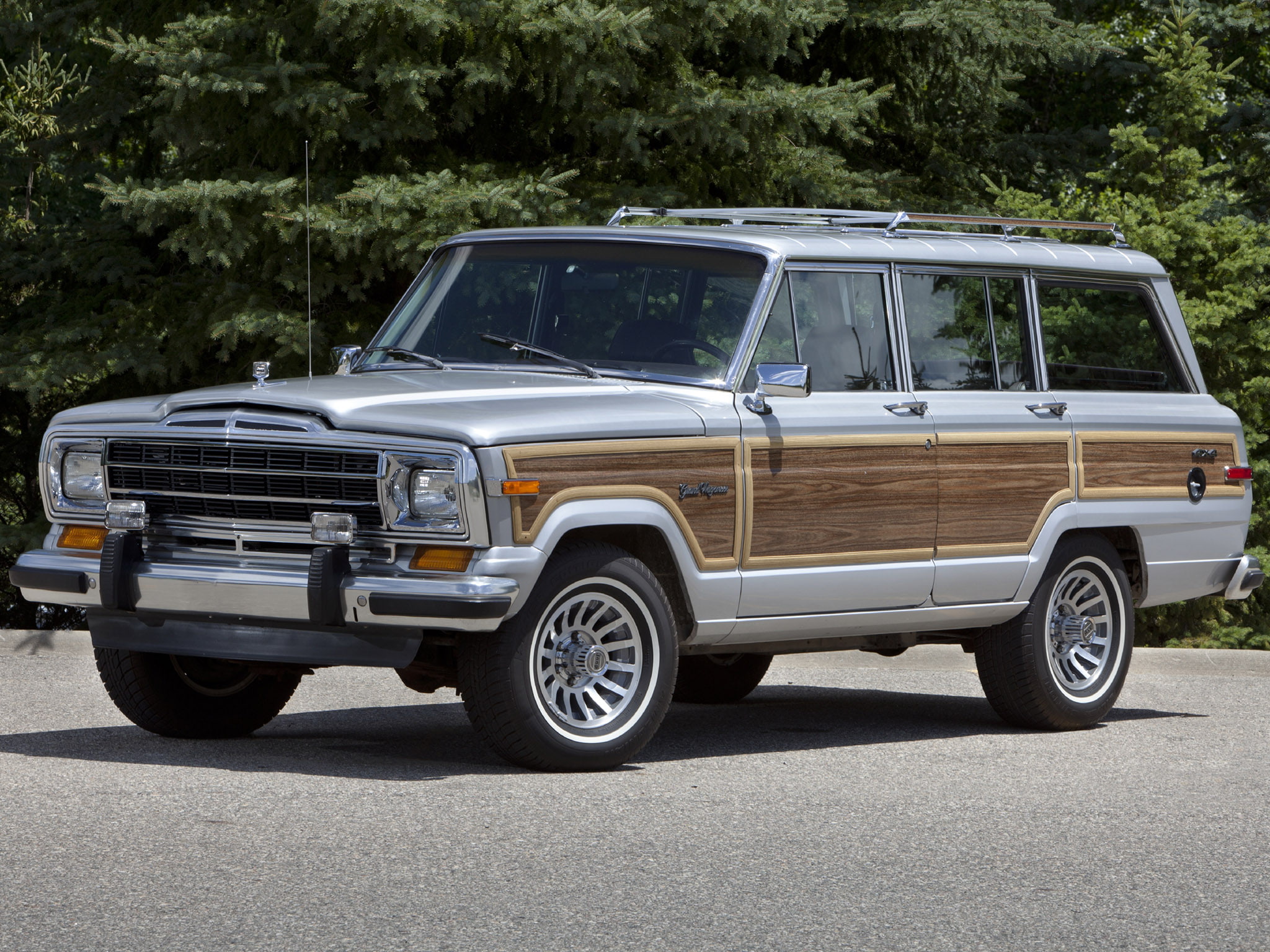 1986, grand, jeep, 1080P, classic, 4x4, wagoneer, stationwagon, HD Wallpaper