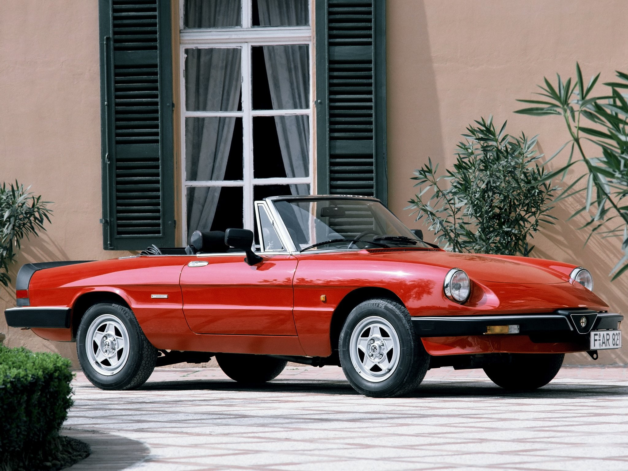 spider, 1986, romeo, alfa, 115, 1080P, HD Wallpaper