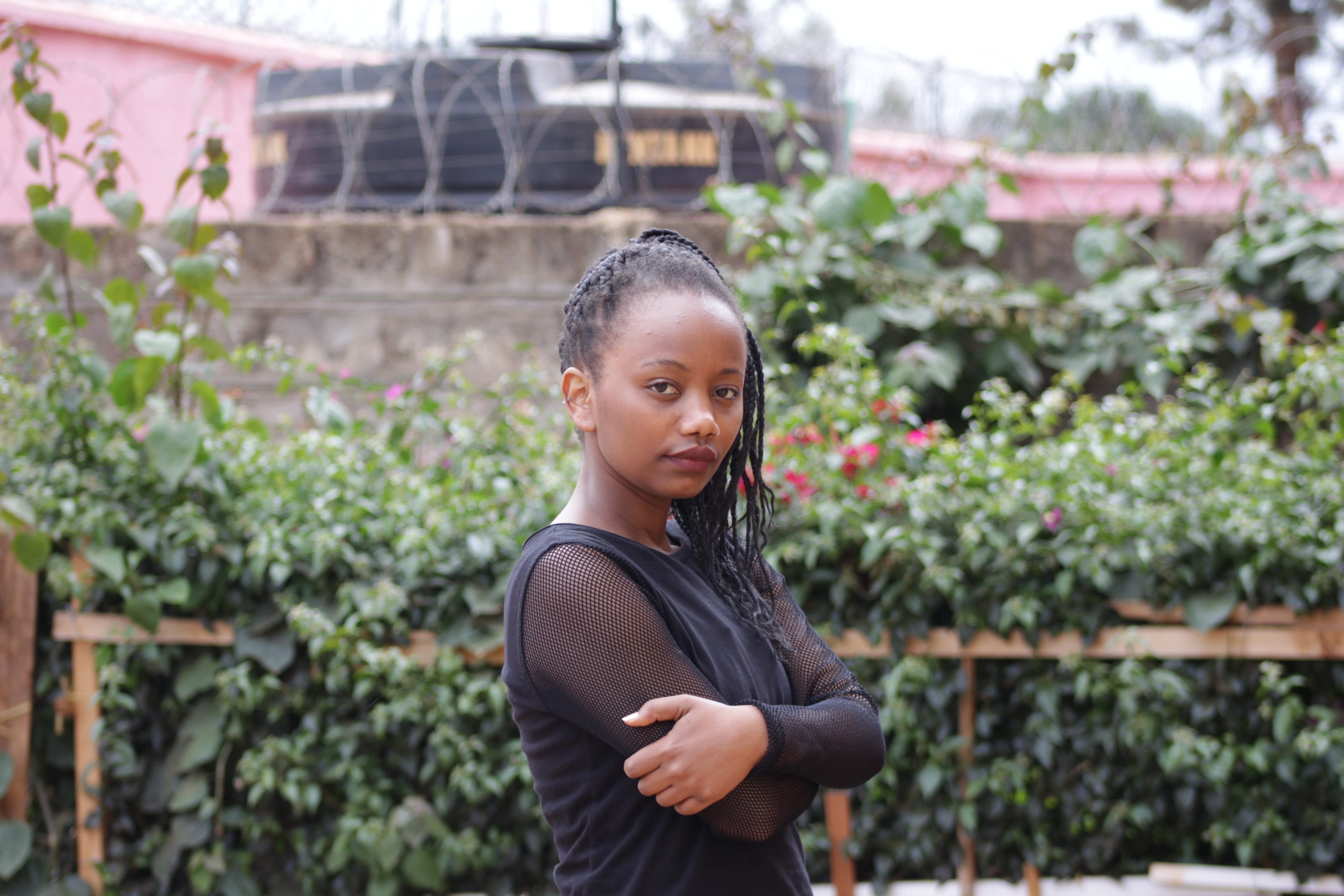 portrait, kenyan, leisure activity, hairstyle, outdoors, young adult, nature, teenager, focus on foreground, day, upset, growth, plant, casual clothing, HD Wallpaper