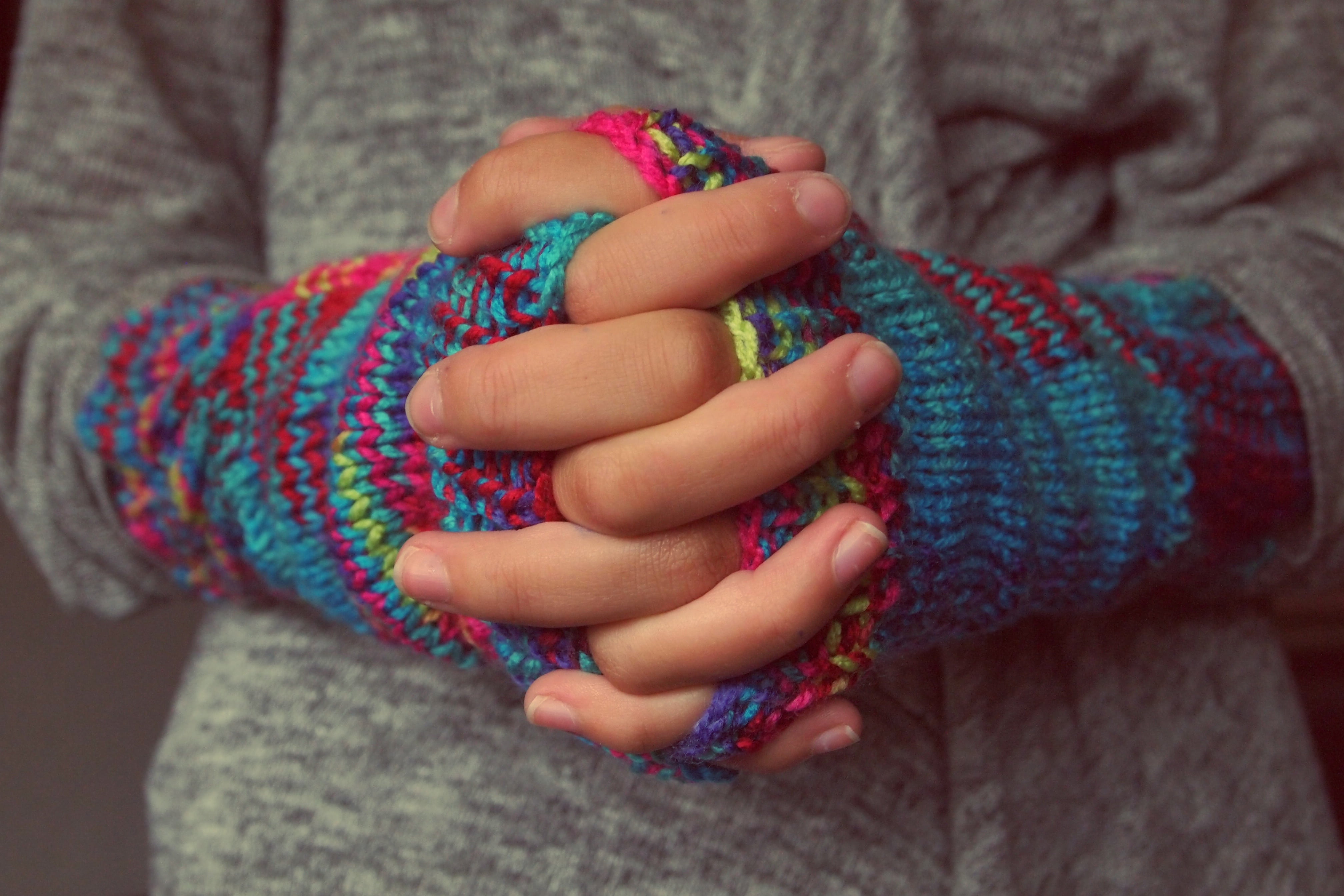 females, fingers, cold, 4K, human Hand, midsection, sweater, body part, folded hands, winter, nail, emotion, hand, warm clothing, childhood, close-up, HD Wallpaper