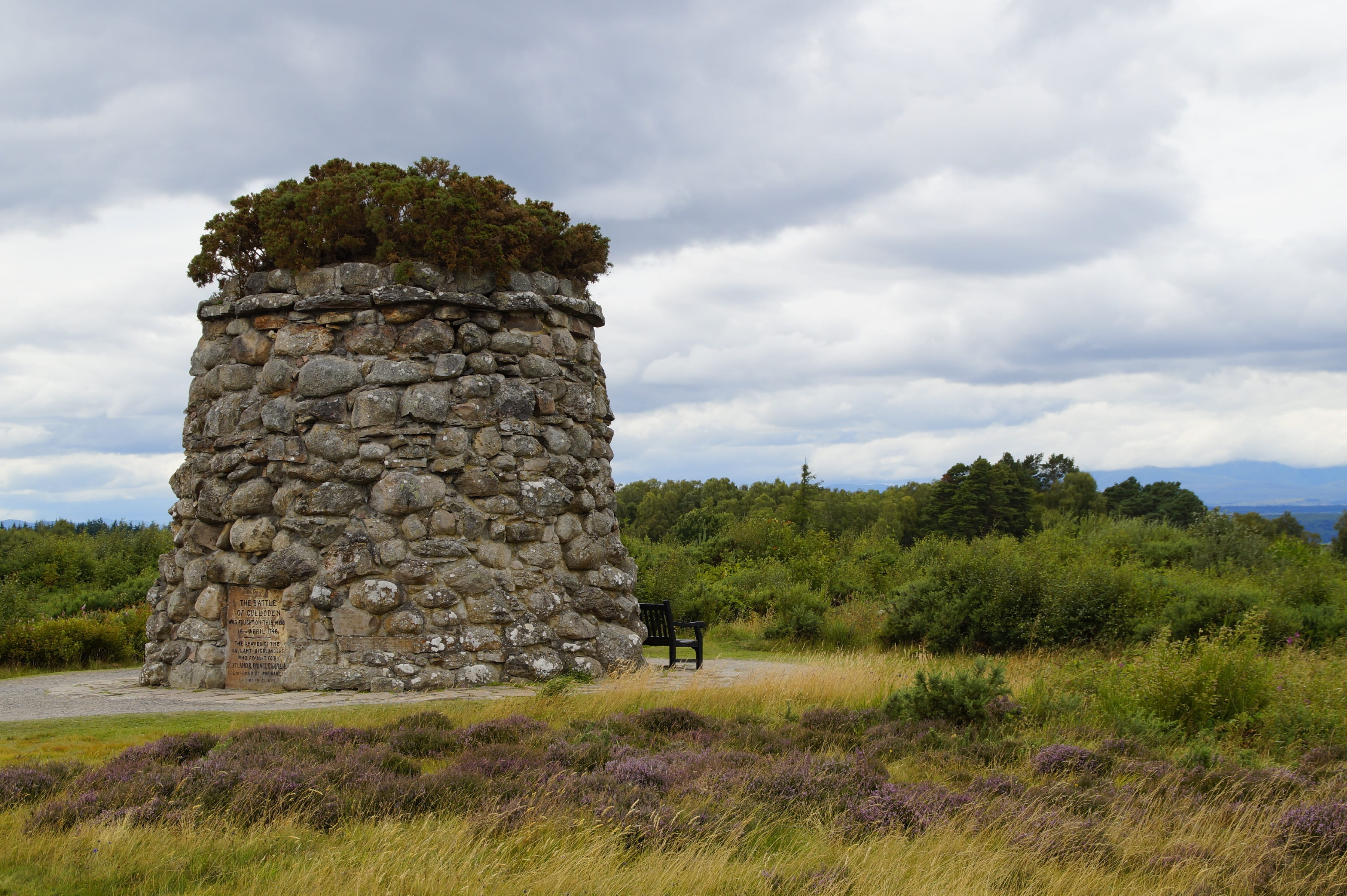 stone wall, moor, grass, architecture, history, ruined, memory, day, no people, outdoors, carnage, the past, war, ancient history, land, scenics - nature, HD Wallpaper