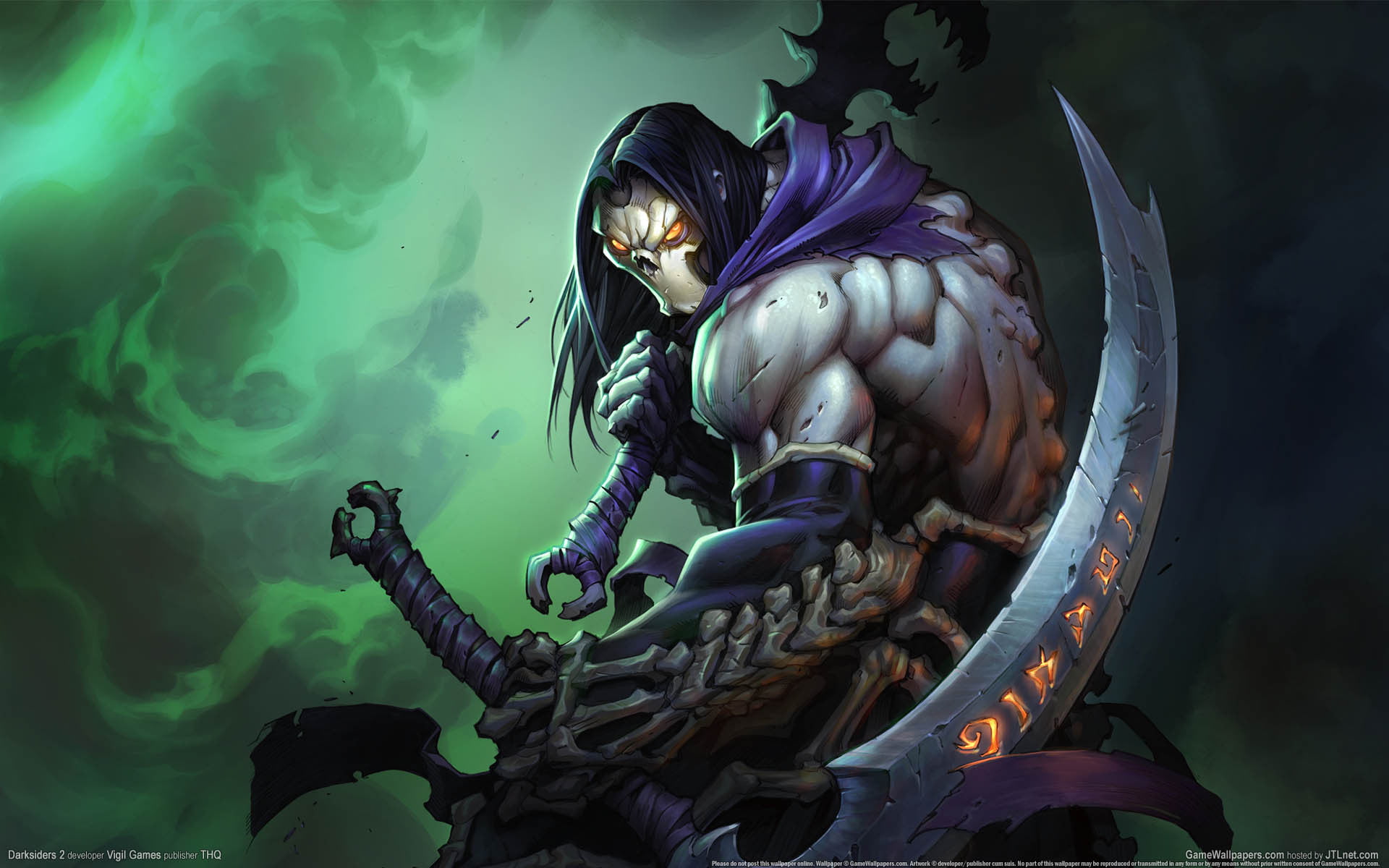 animal, darksiders, monster - Fictional Character, 1080P, undersea, backgrounds, creativity, freak, day, sword, outdoors, sky, sea, water, art and craft, HD Wallpaper