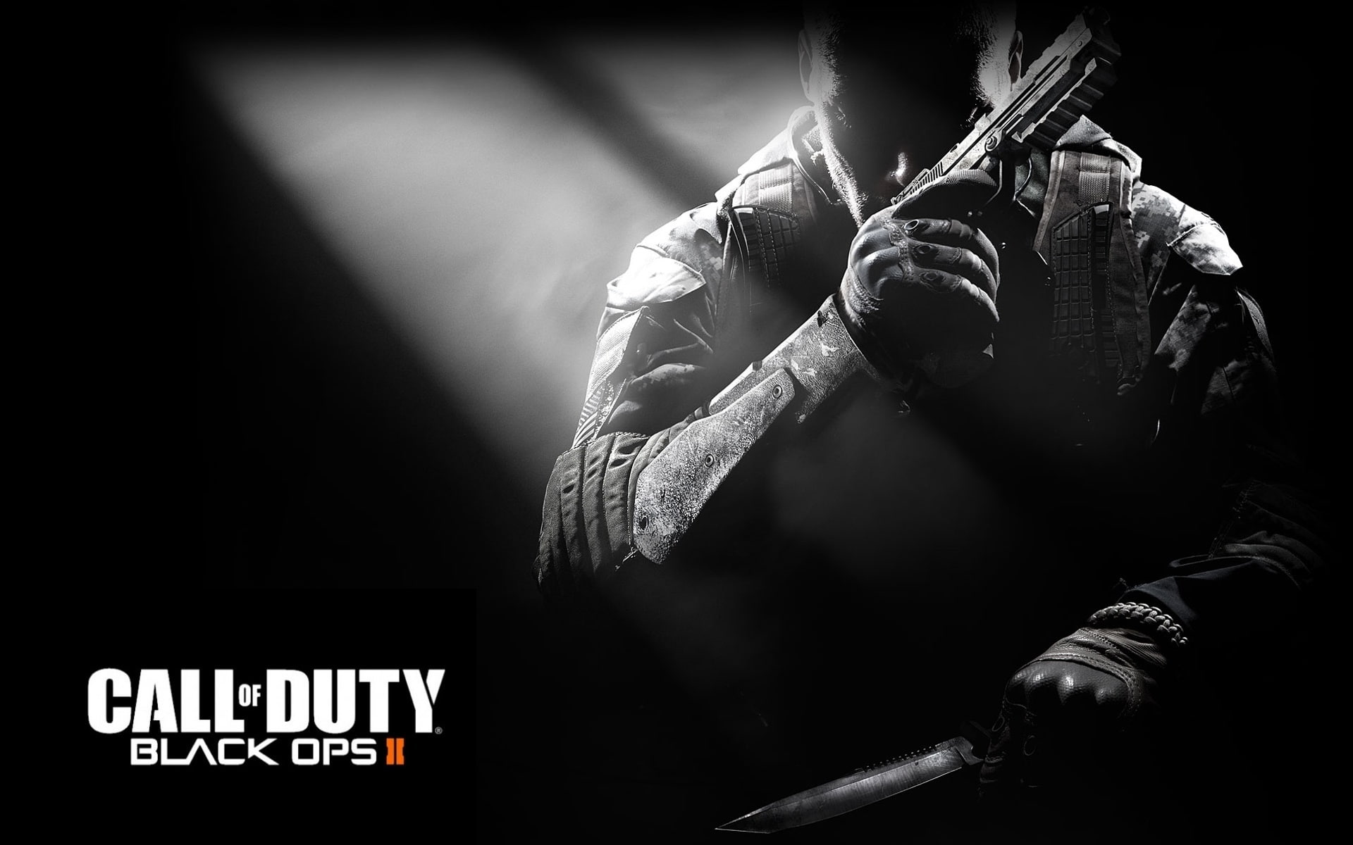 Ops, duty, COD, call, 1080P, ii, Black, HD Wallpaper