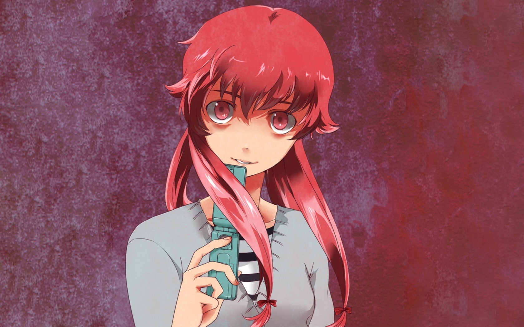720P, nikki, diary, future, mirai, gasai, yuno, HD Wallpaper